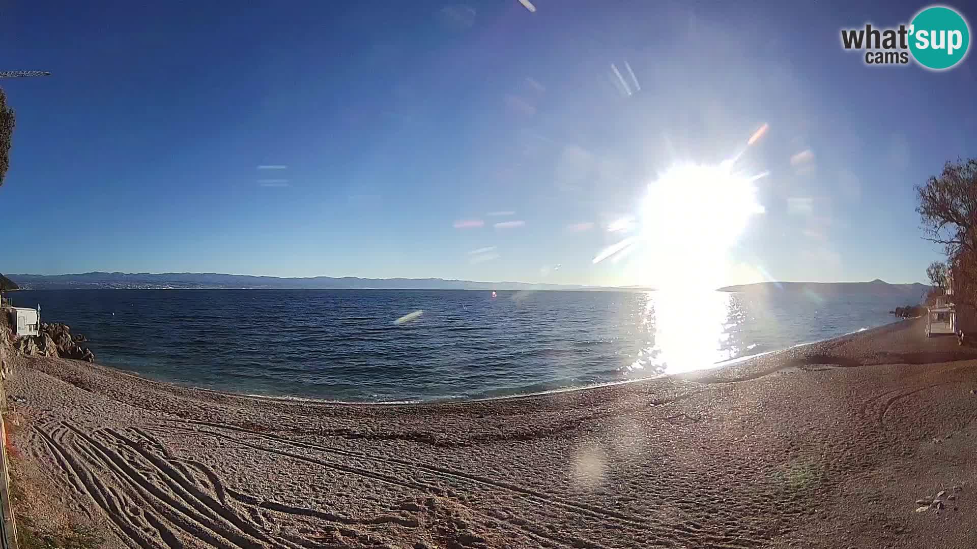 Webcam Sv. Ivan Strand | Mošćenička Draga