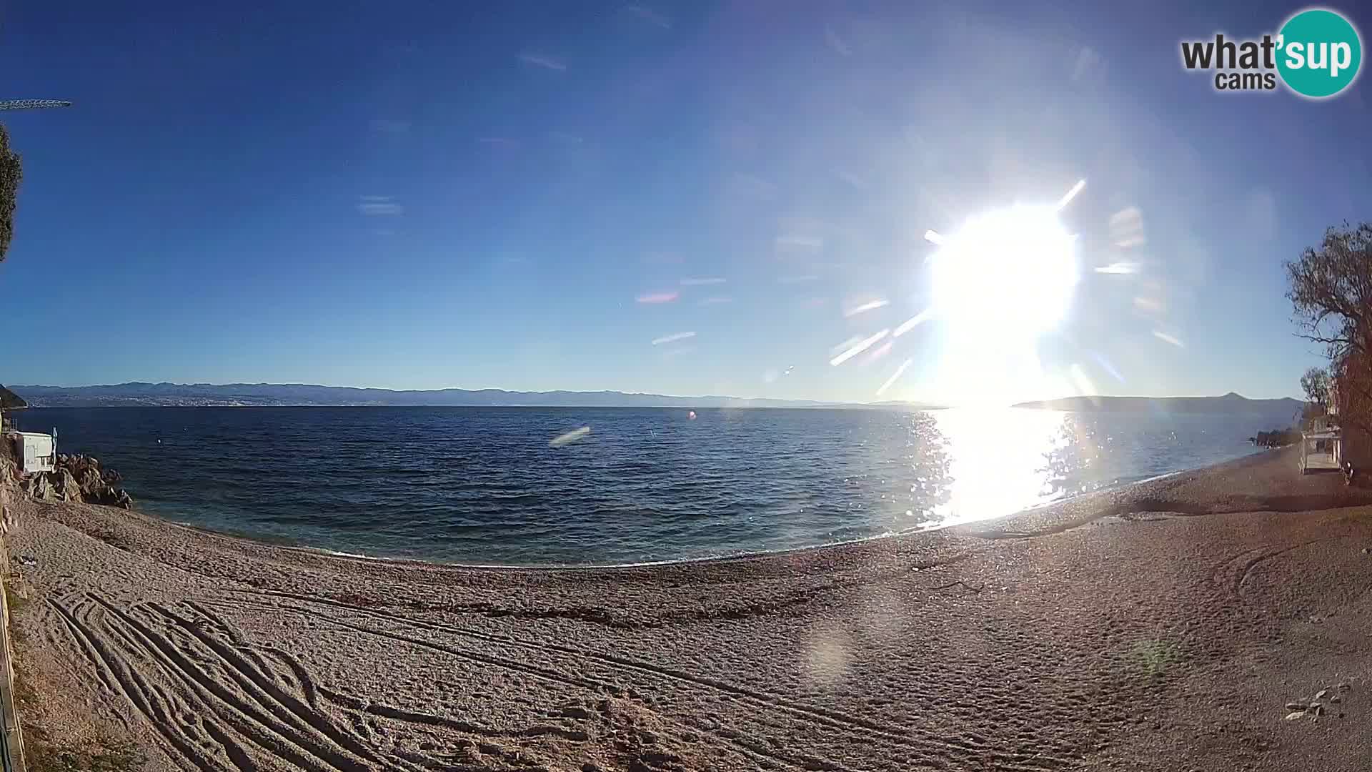 Webcam playa Sv. Ivan | Mošćenička Draga