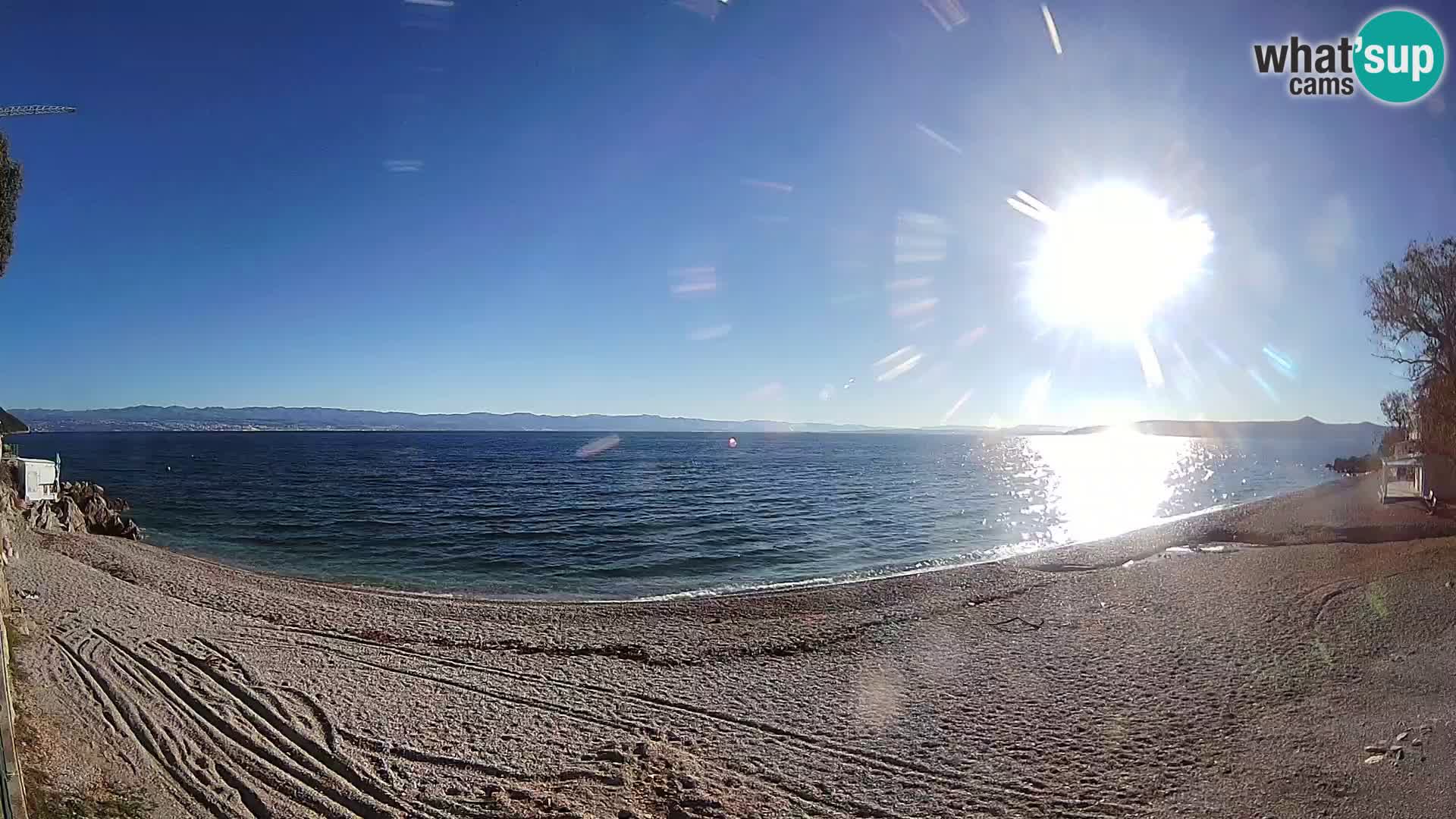 Spletna kamera plaža Sv. Ivan | Mošćenička Draga