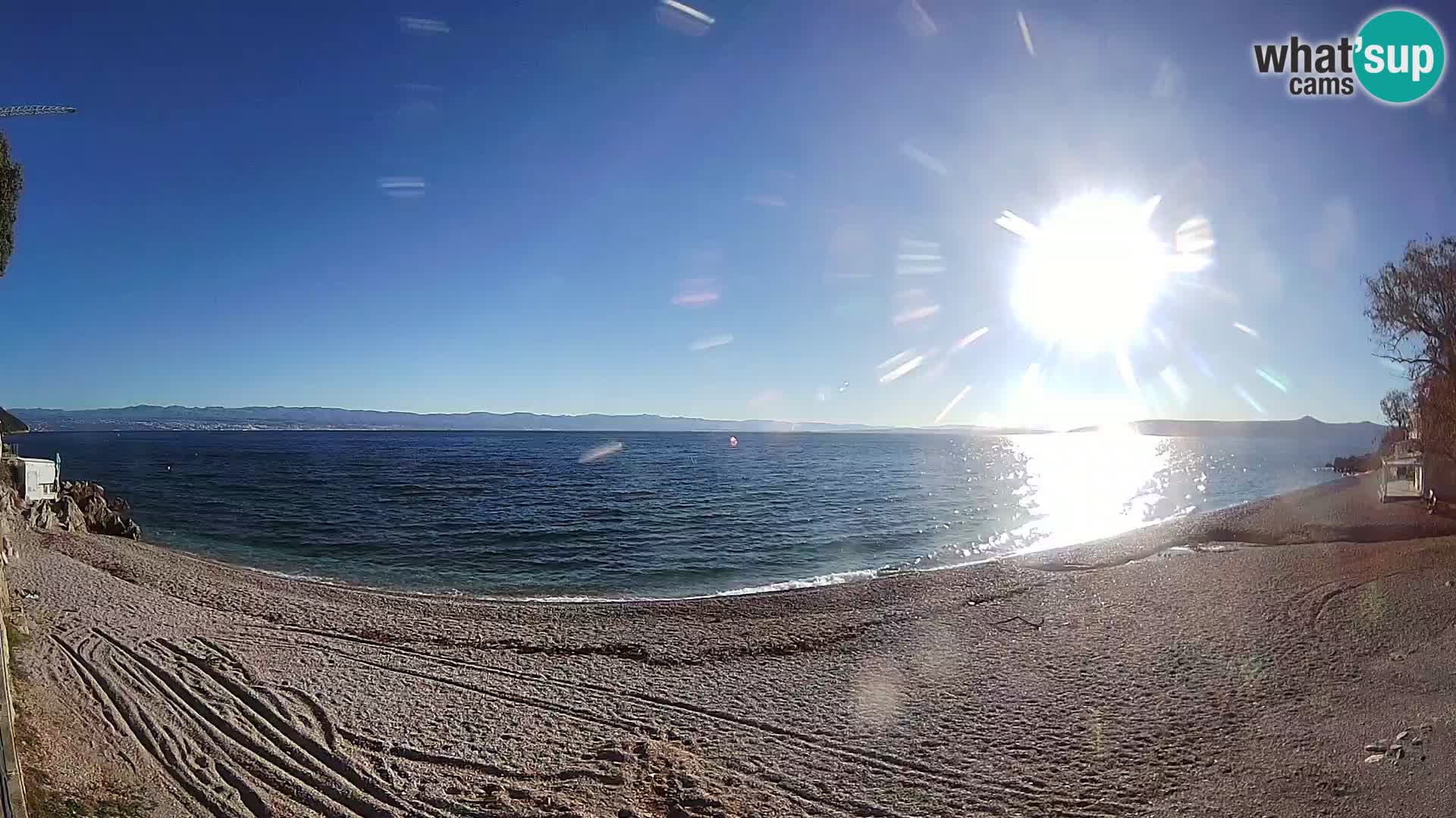 Webcam spiaggia Sv. Ivan | Draga di Moschiena