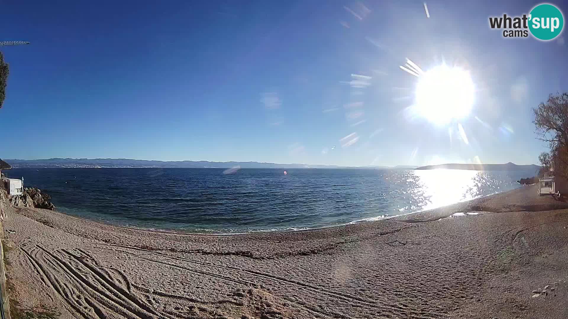 Webcam playa Sv. Ivan | Mošćenička Draga