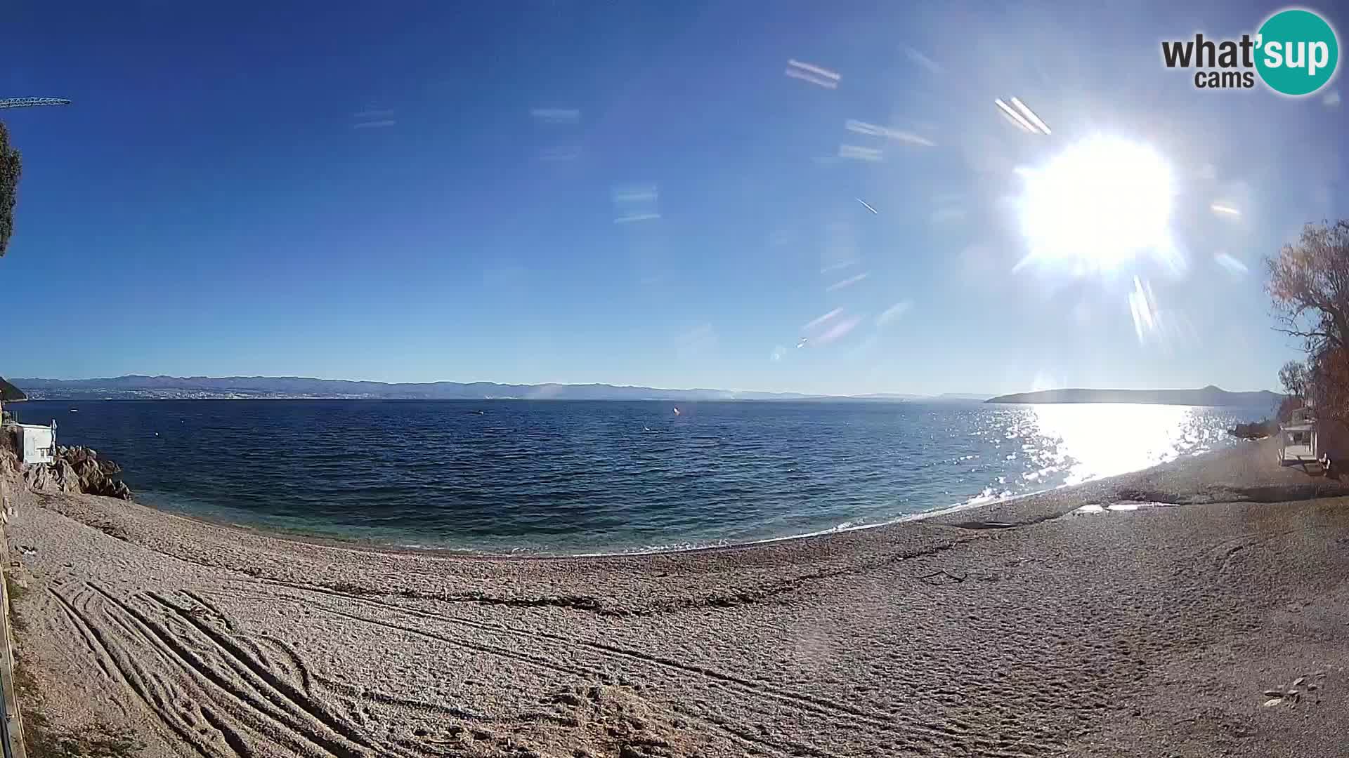 Webcam spiaggia Sv. Ivan | Draga di Moschiena