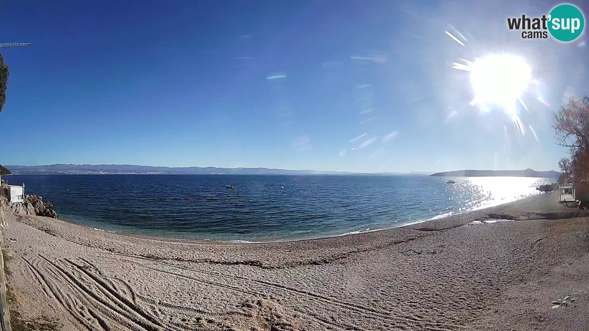 Webcam playa Sv. Ivan | Mošćenička Draga
