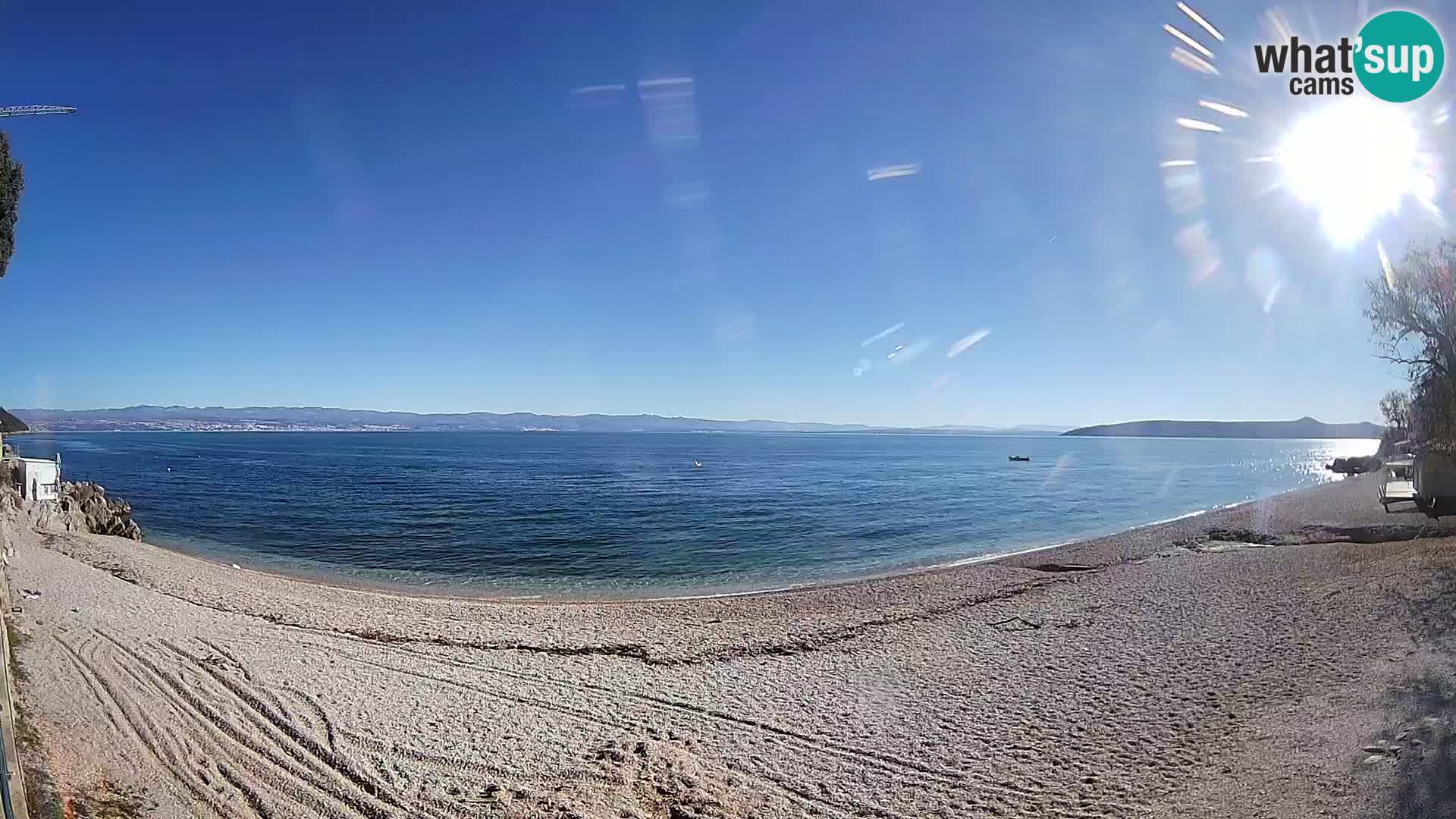 Webcam Sv. Ivan Strand | Mošćenička Draga