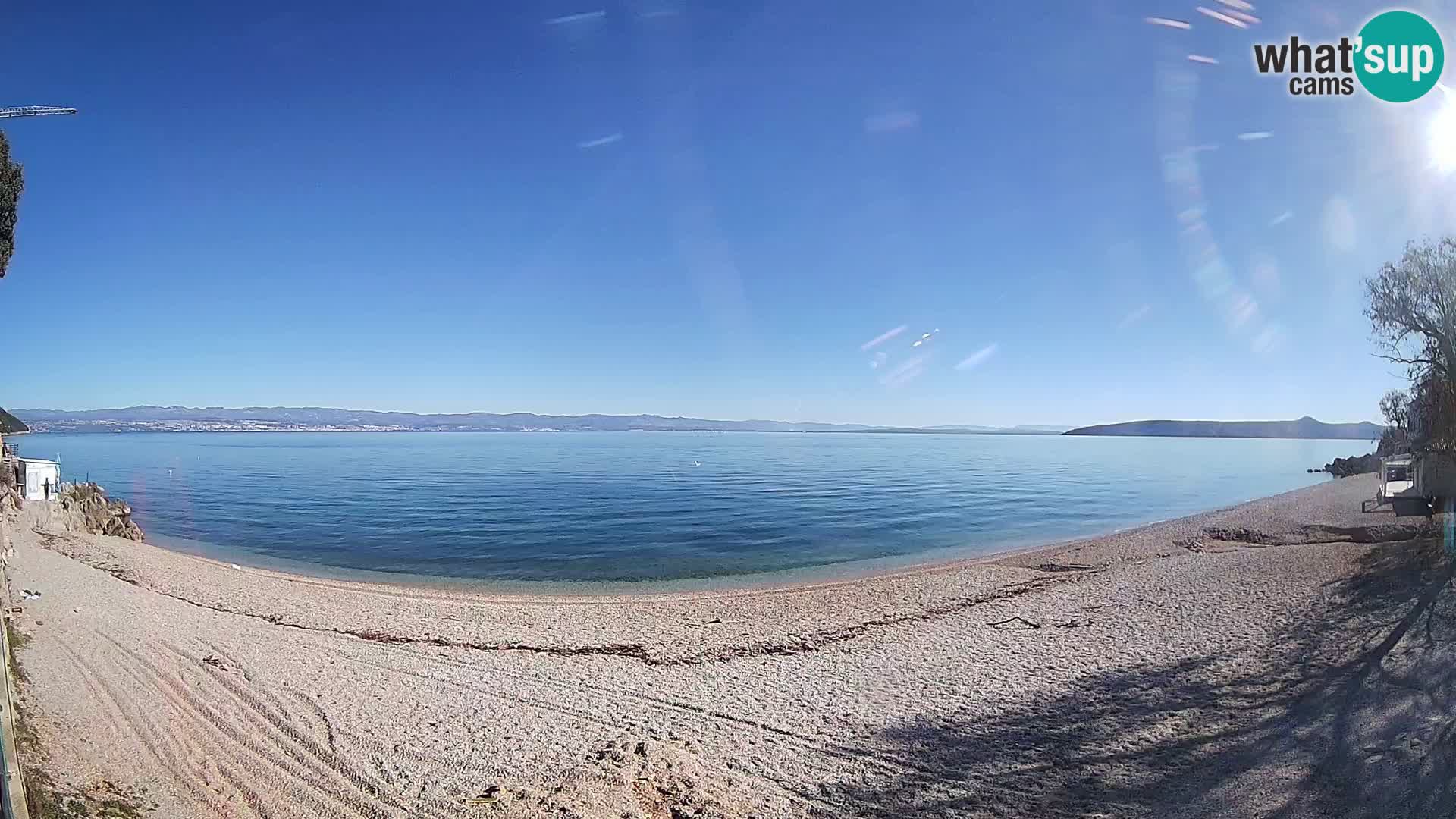 Webcam Sv. Ivan beach | Mošćenička Draga