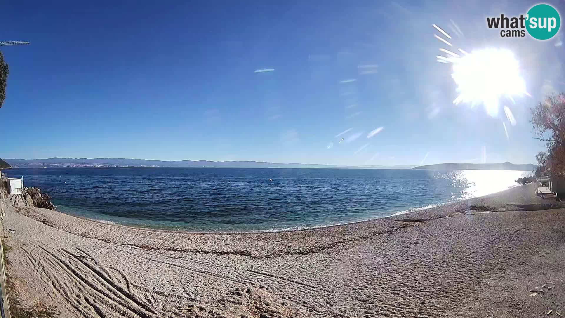 Webcam Sv. Ivan beach | Mošćenička Draga