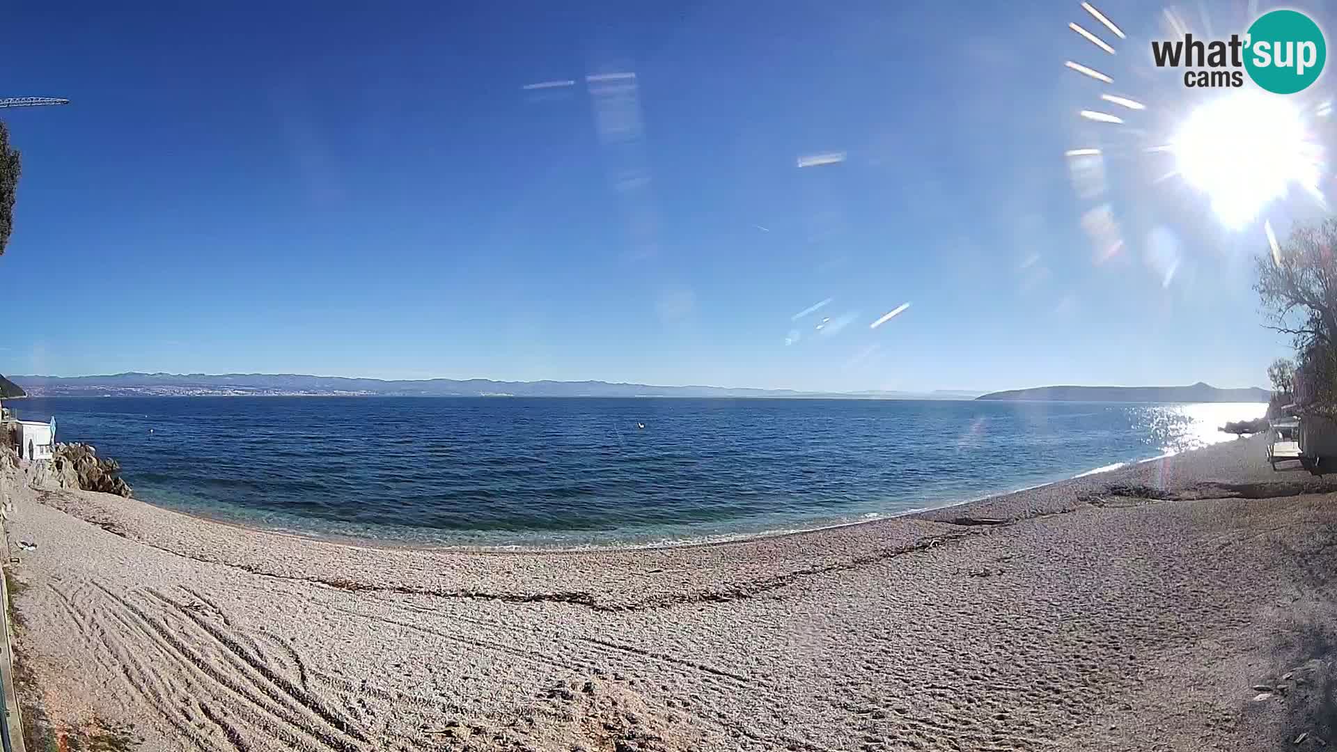 Webcam Sv. Ivan Strand | Mošćenička Draga