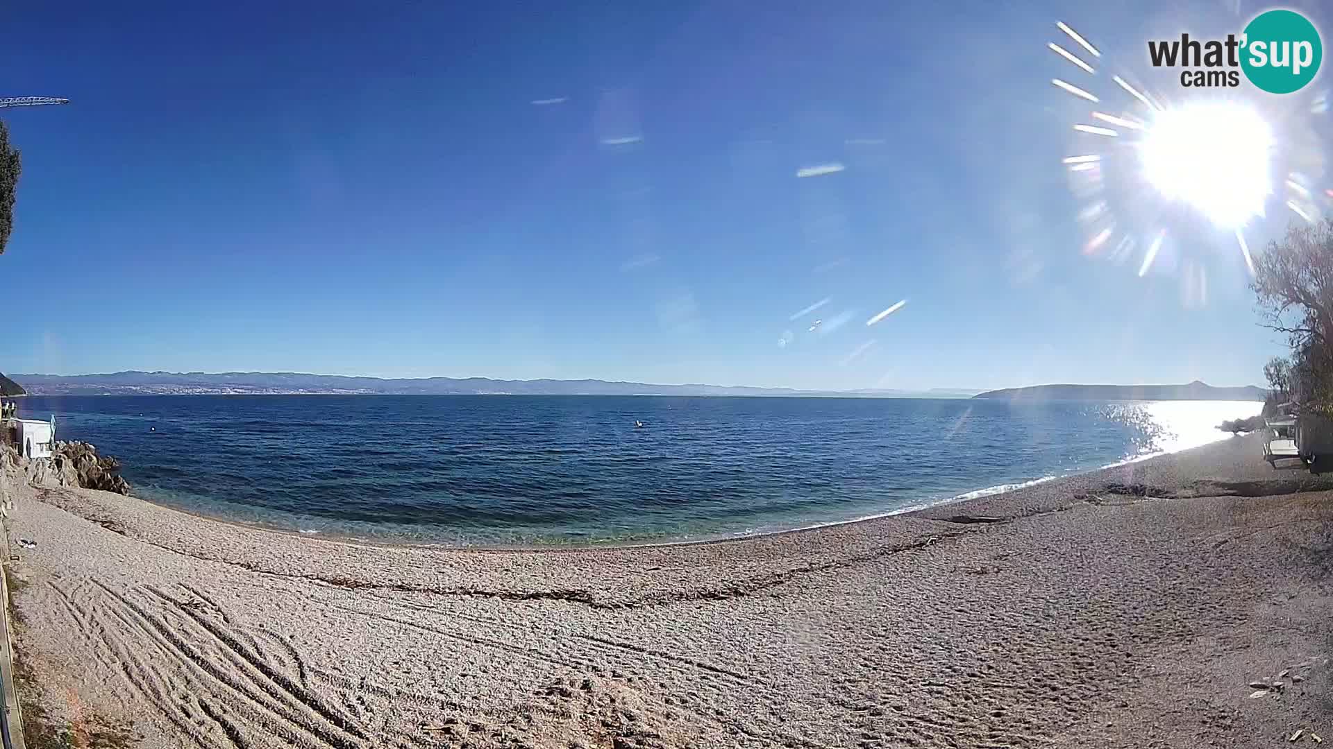 Web kamera plaža Sv. Ivan | Mošćenička Draga