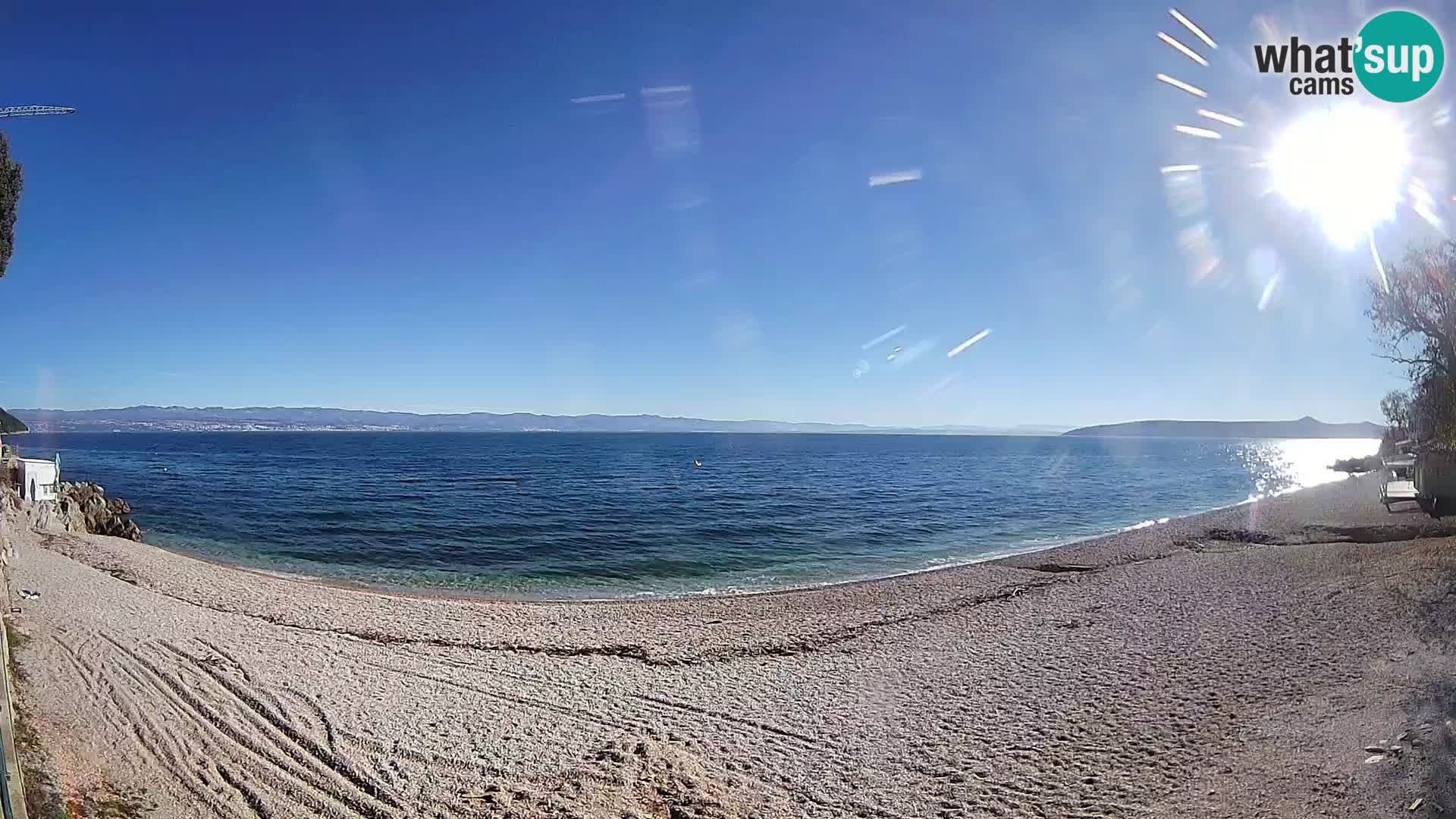 Web kamera plaža Sv. Ivan | Mošćenička Draga