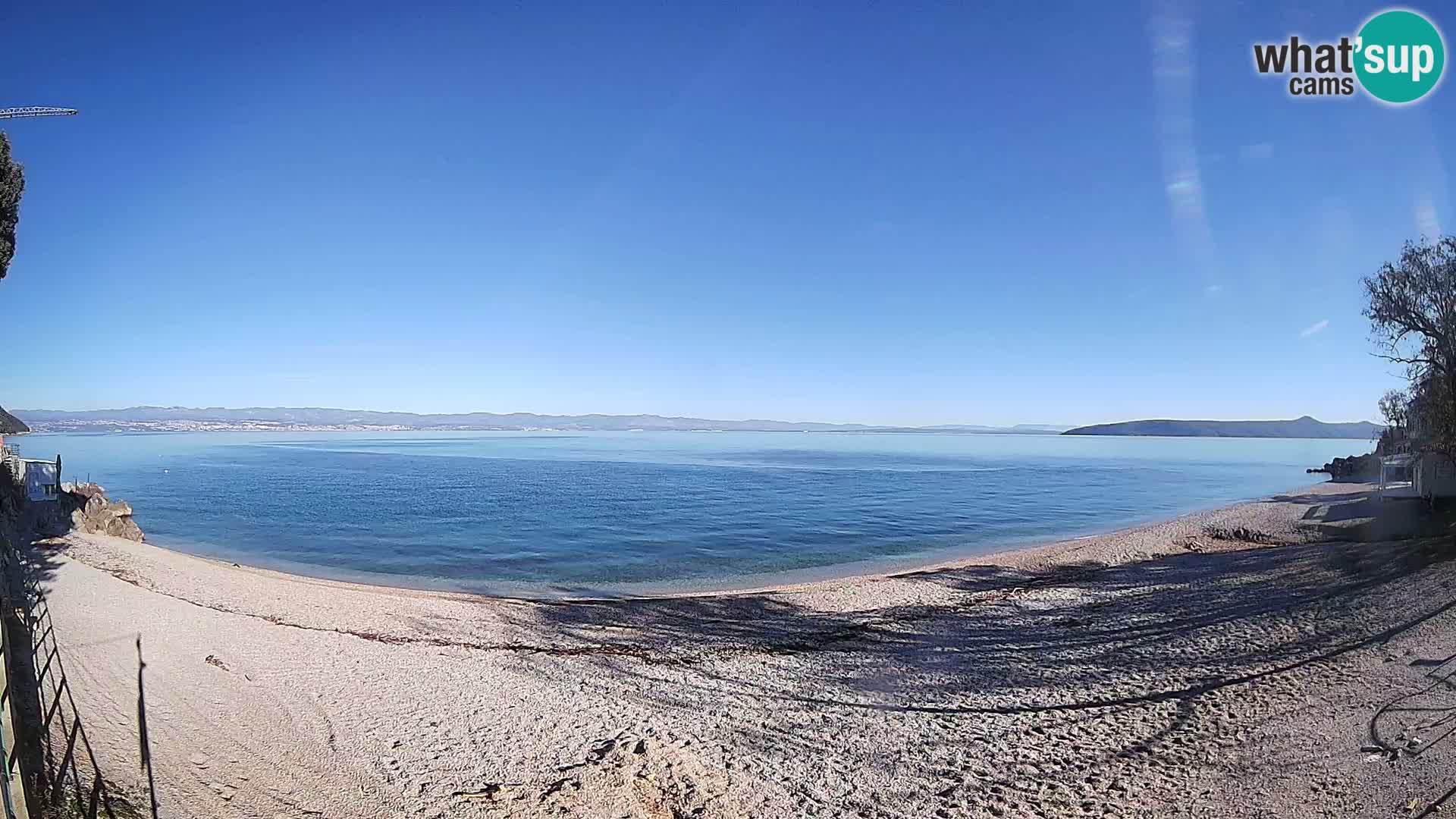 Webcam spiaggia Sv. Ivan | Draga di Moschiena