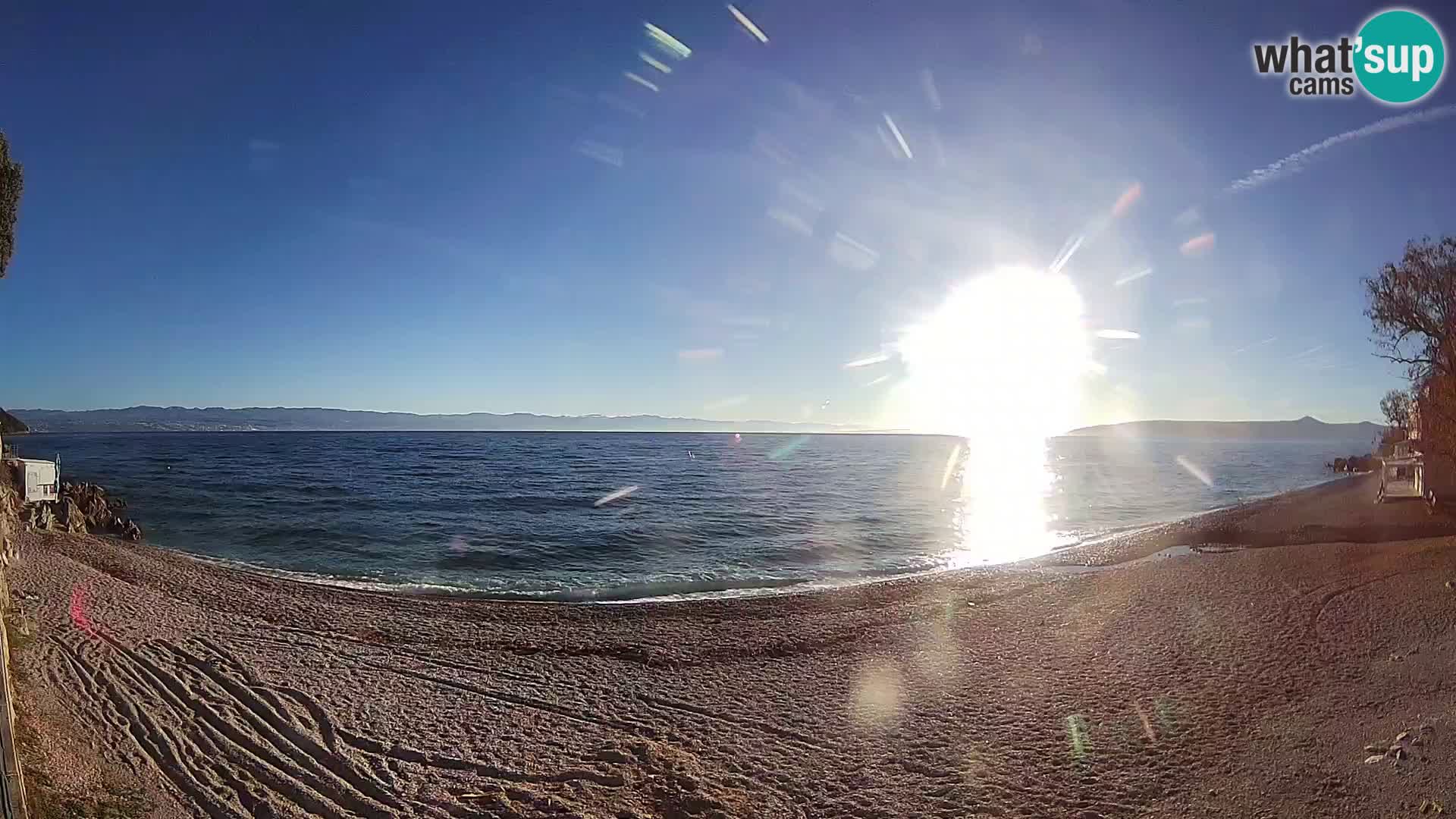 Webcam spiaggia Sv. Ivan | Draga di Moschiena