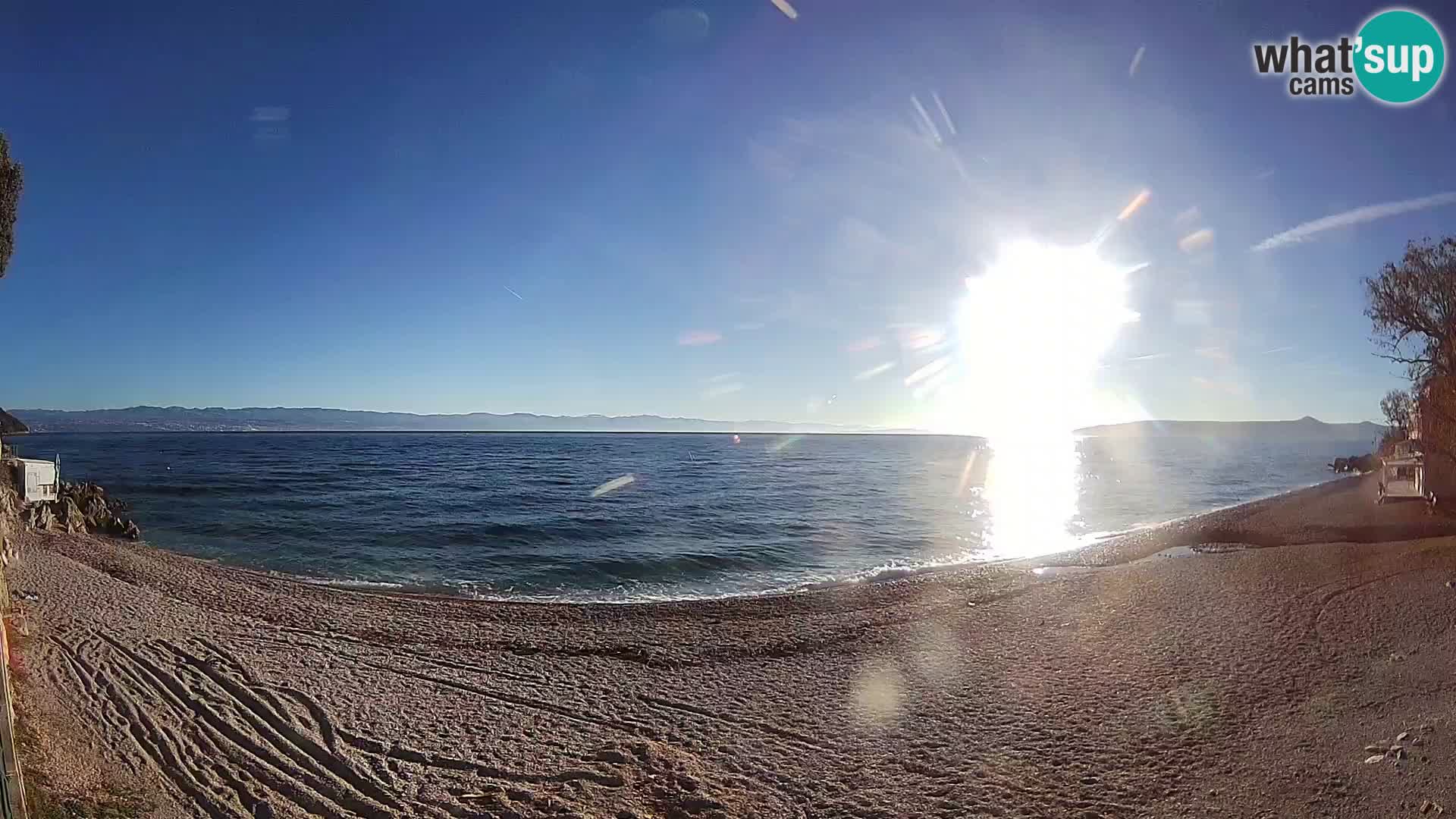 Livecam plage Sv. Ivan | Mošćenička Draga