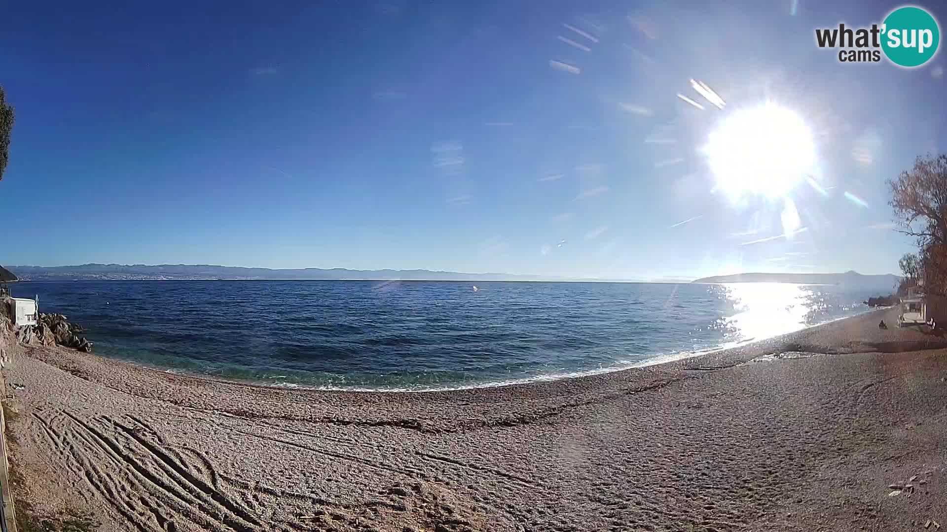 Webcam playa Sv. Ivan | Mošćenička Draga
