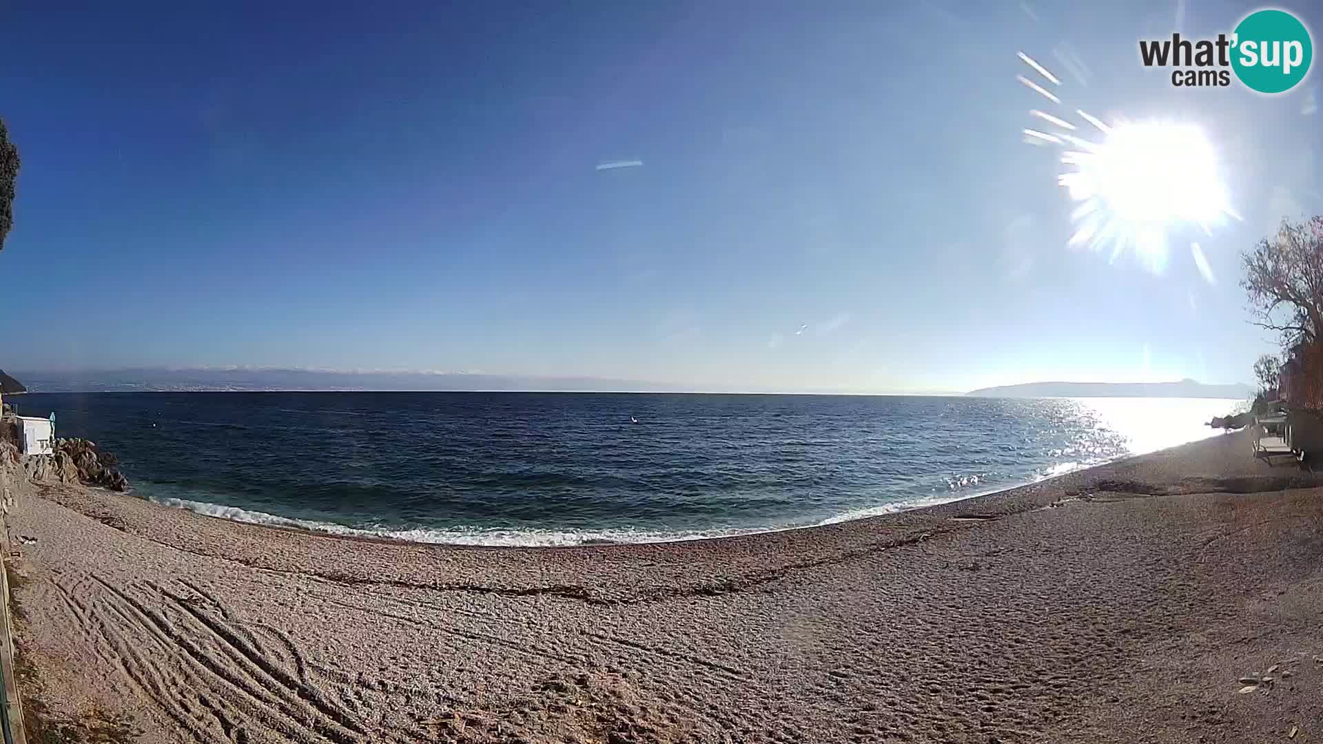 Livecam plage Sv. Ivan | Mošćenička Draga