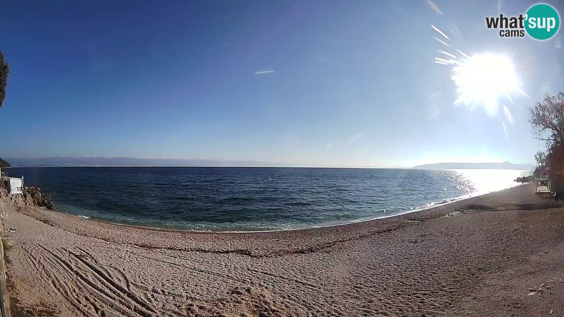 Webcam spiaggia Sv. Ivan | Draga di Moschiena