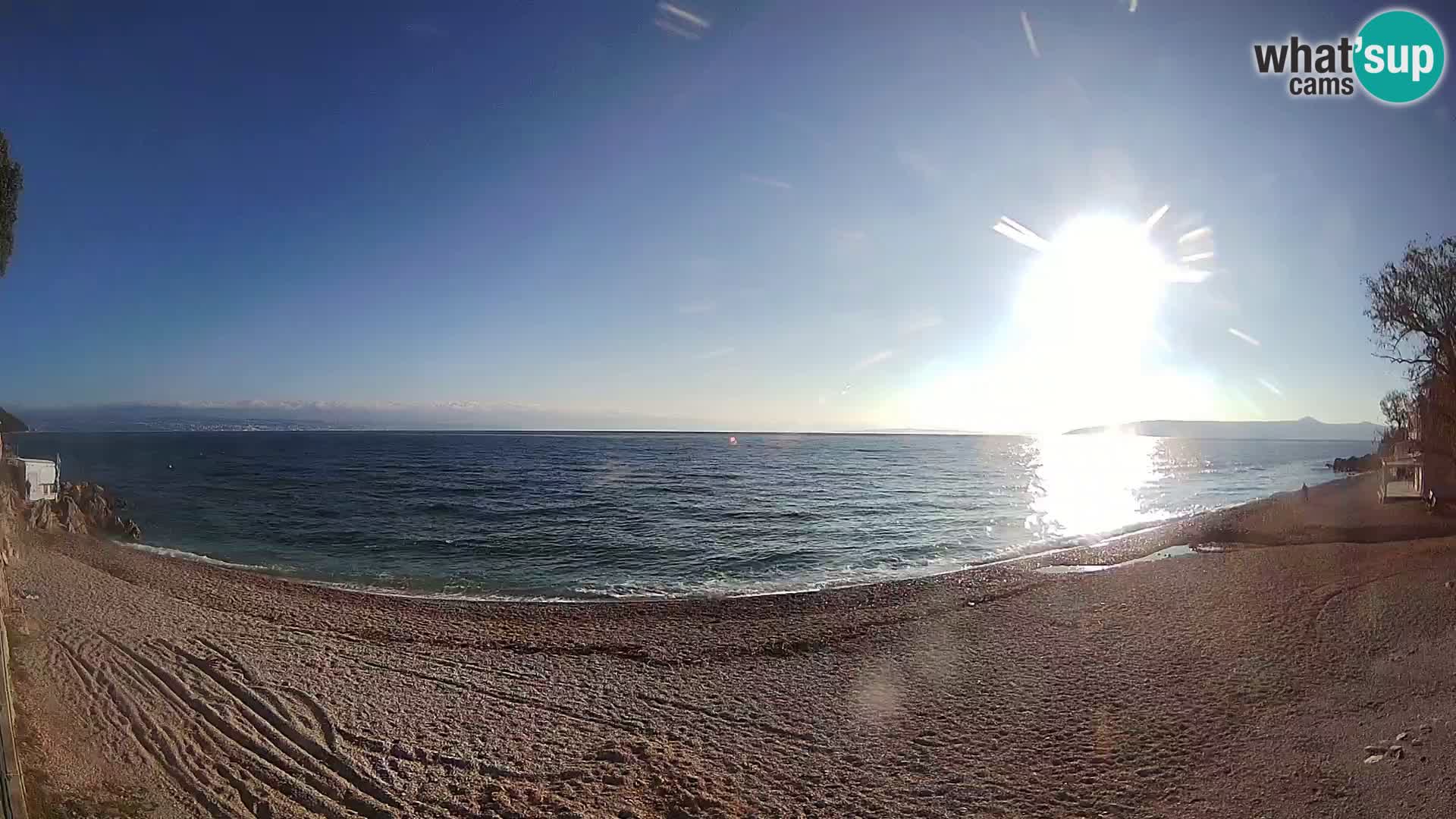 Webcam Sv. Ivan beach | Mošćenička Draga