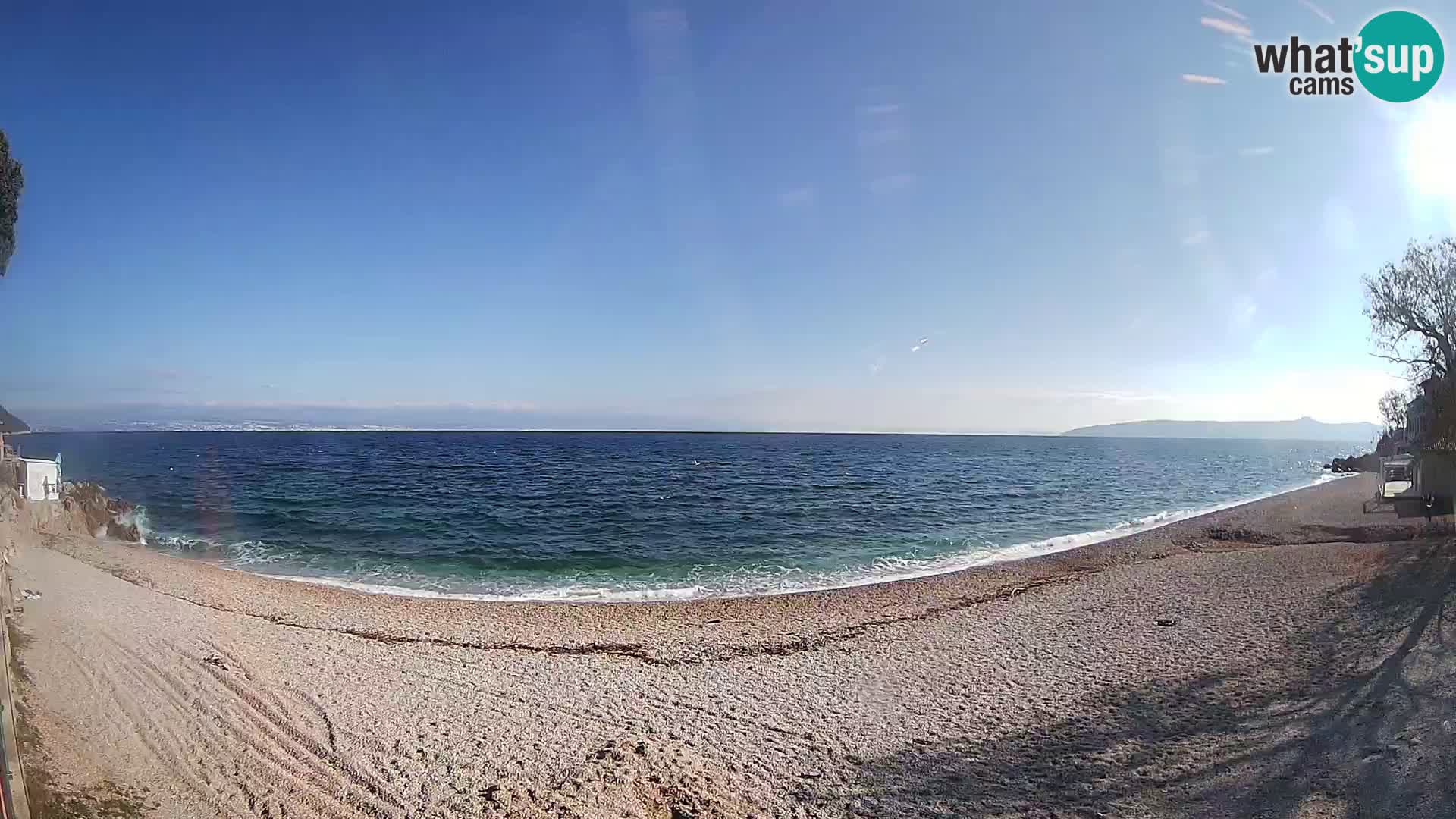 Webcam Sv. Ivan Strand | Mošćenička Draga