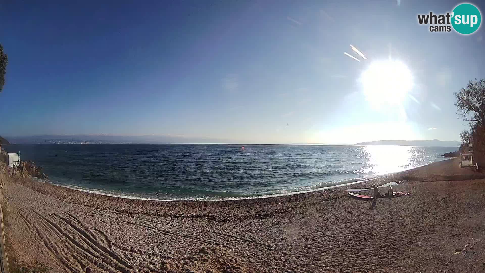 Webcam playa Sv. Ivan | Mošćenička Draga