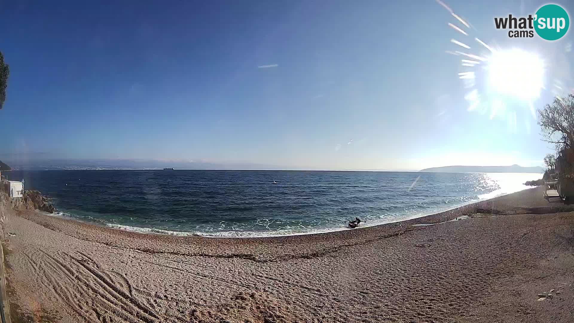 Webcam Sv. Ivan Strand | Mošćenička Draga