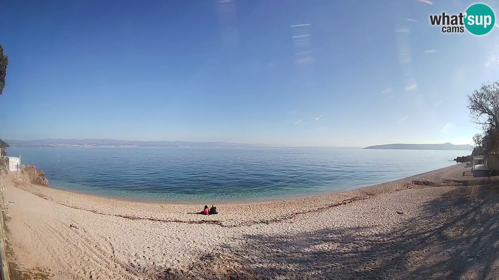 Webcam spiaggia Sv. Ivan | Draga di Moschiena
