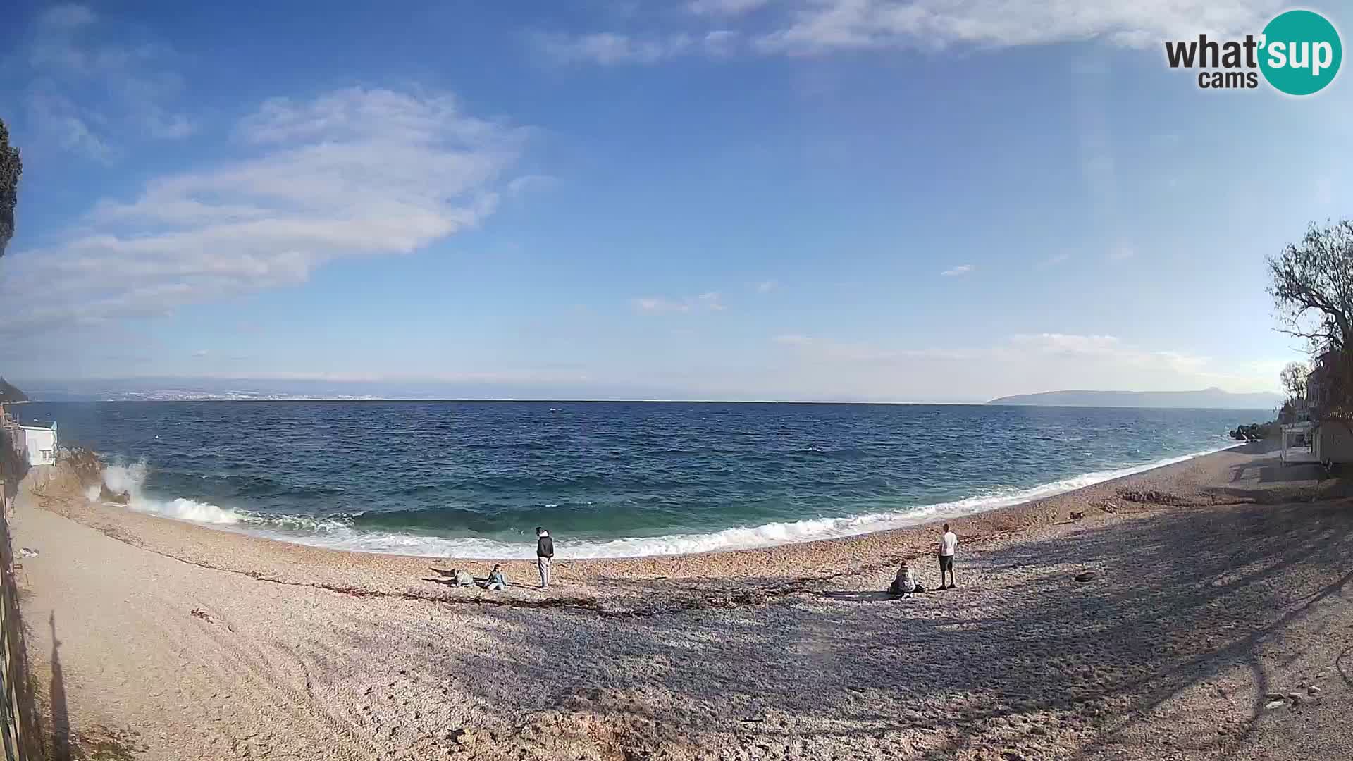 Webcam Sv. Ivan beach | Mošćenička Draga