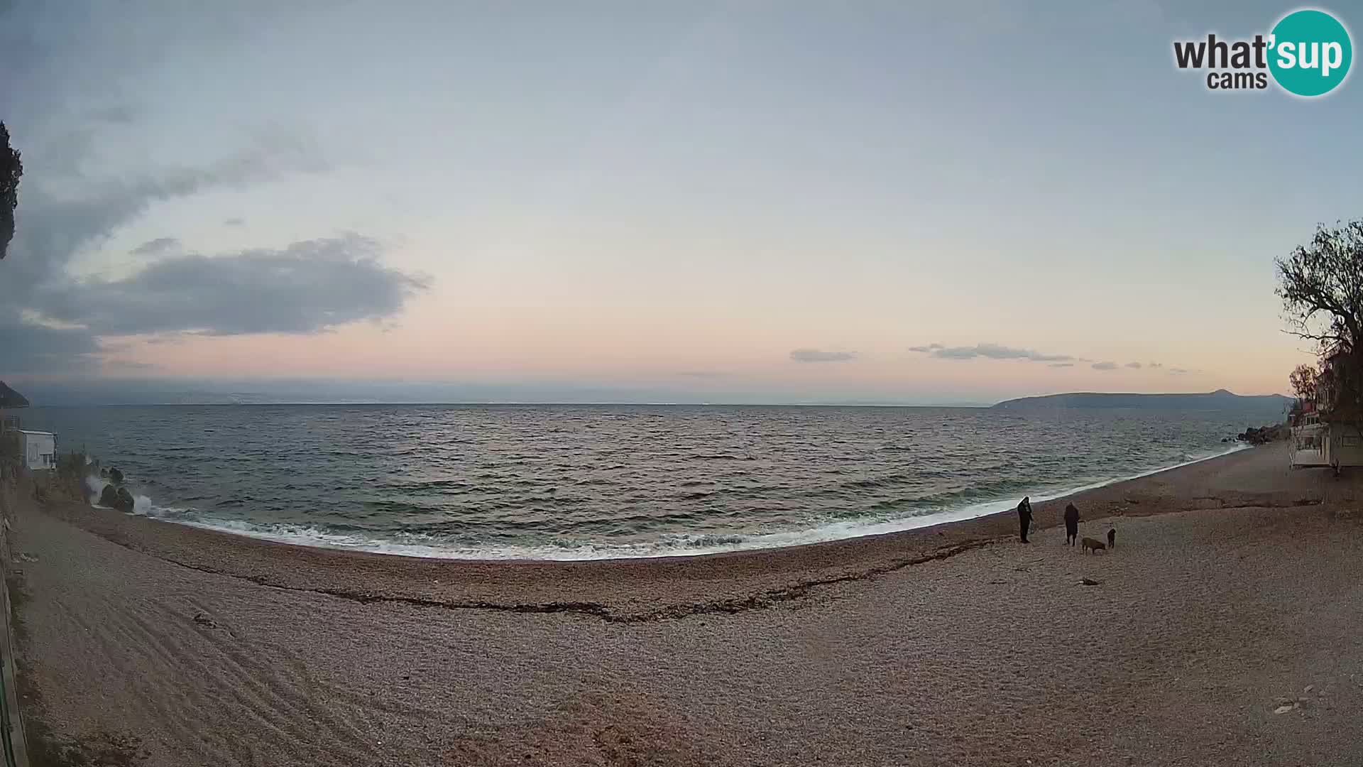 Webcam spiaggia Sv. Ivan | Draga di Moschiena