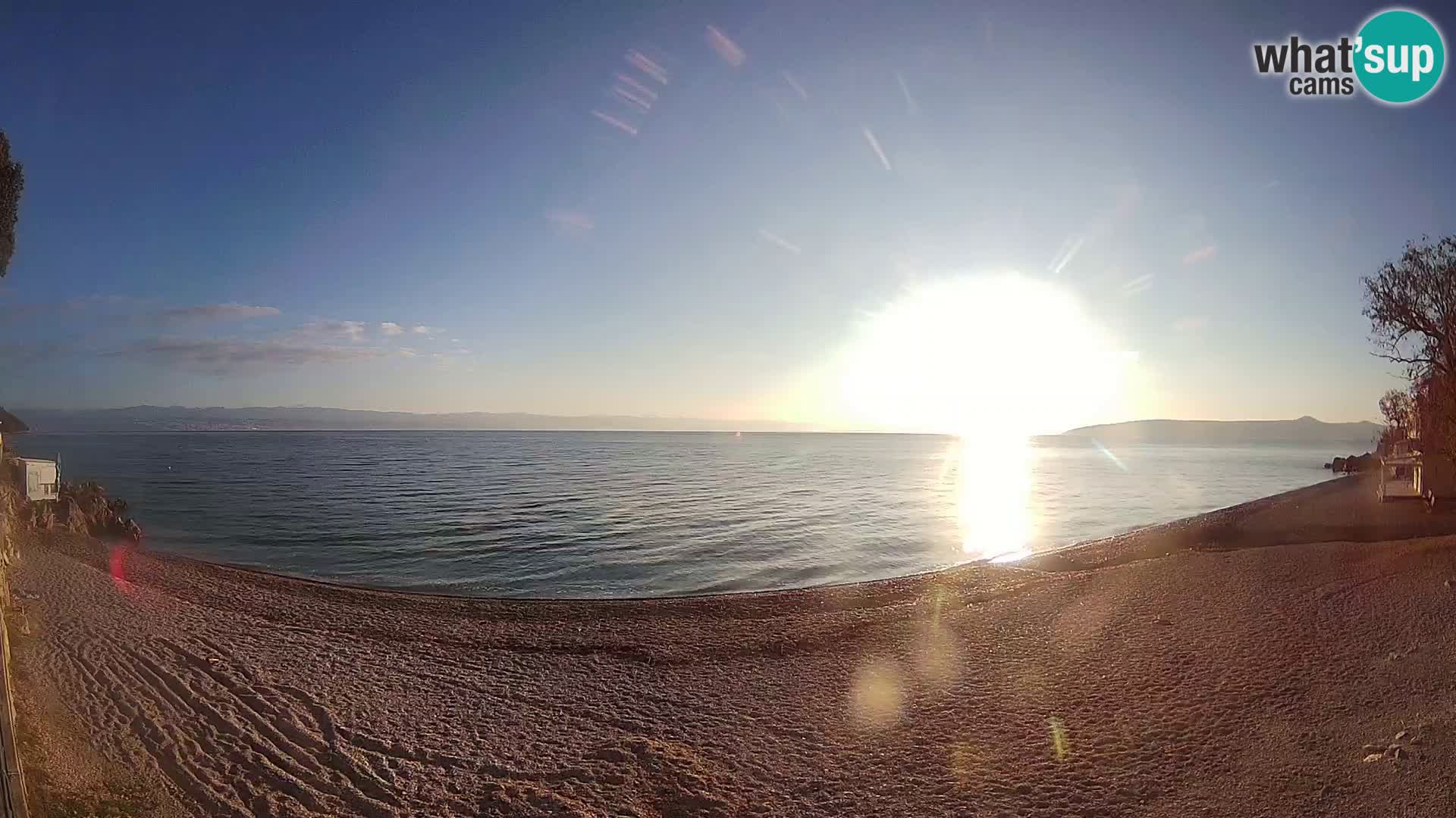 Webcam playa Sv. Ivan | Mošćenička Draga