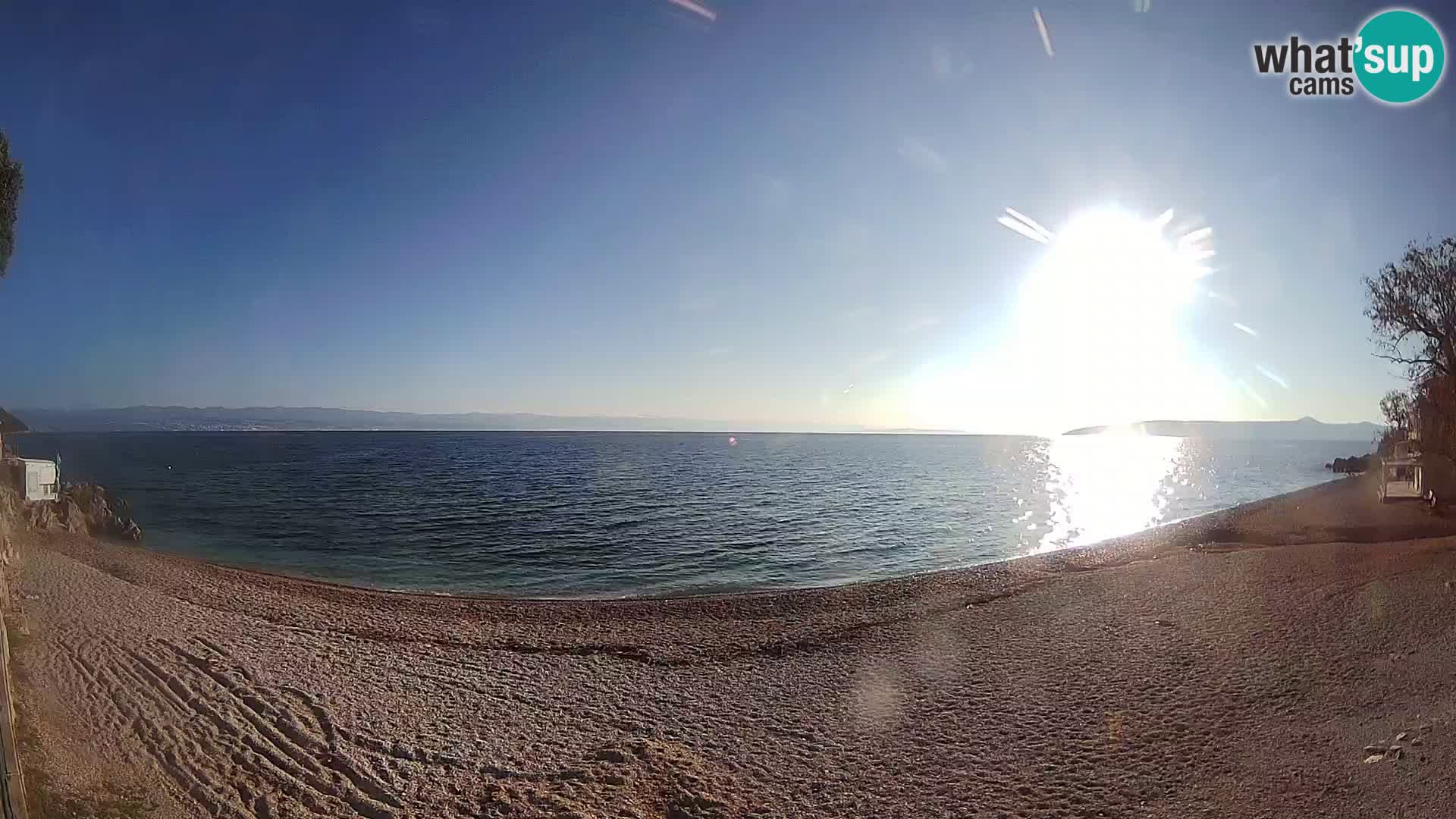 Spletna kamera plaža Sv. Ivan | Mošćenička Draga