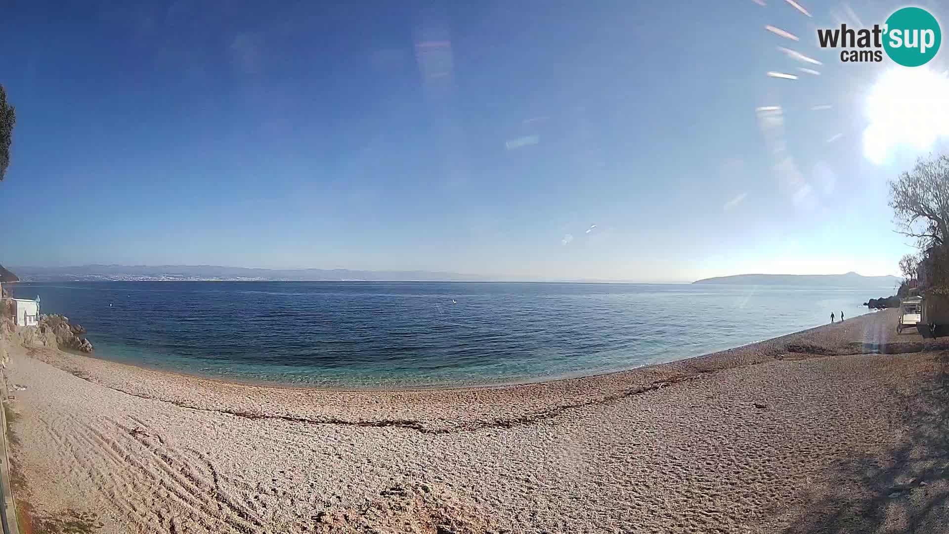 Webcam Sv. Ivan Strand | Mošćenička Draga