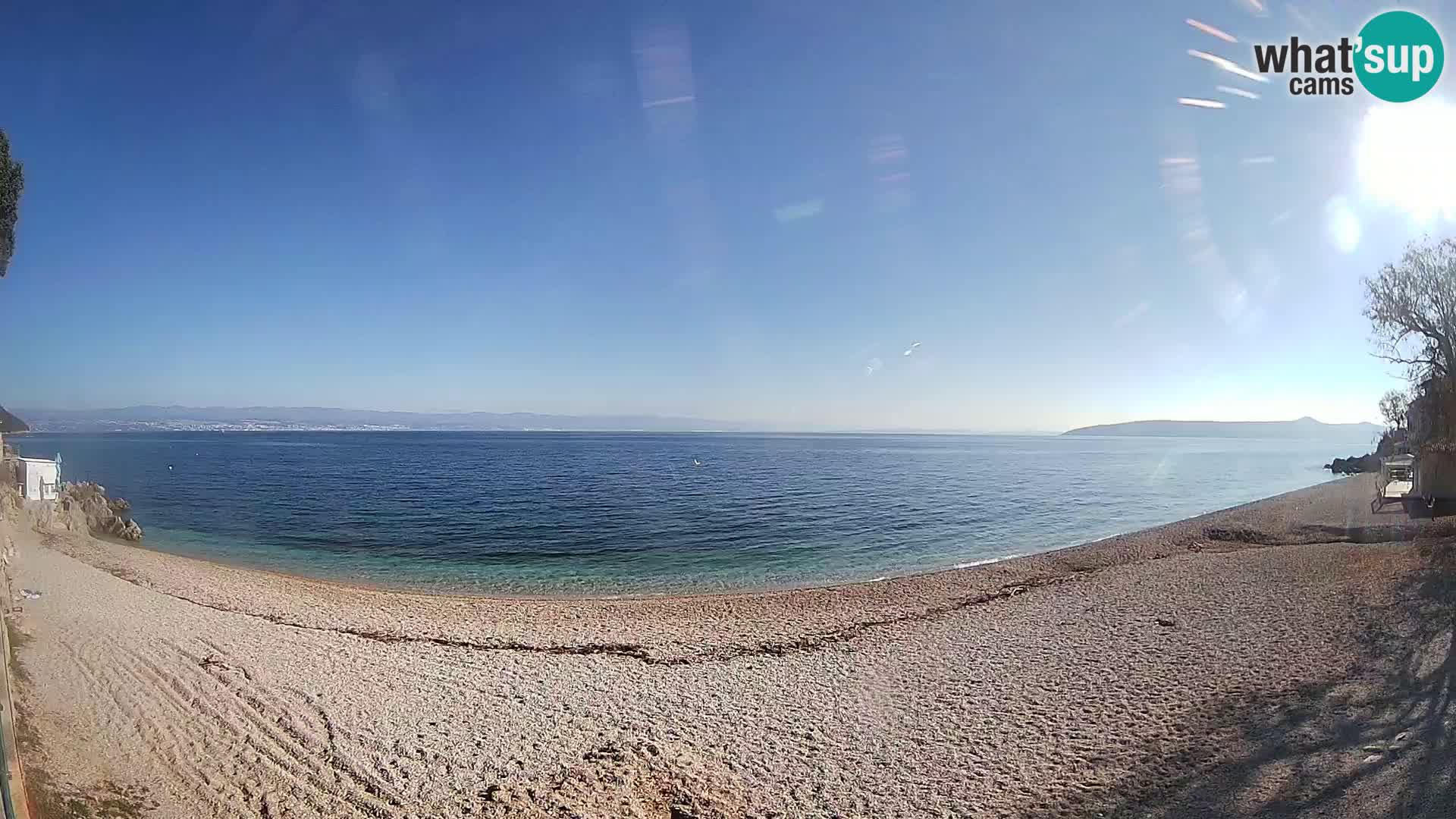 Webcam playa Sv. Ivan | Mošćenička Draga
