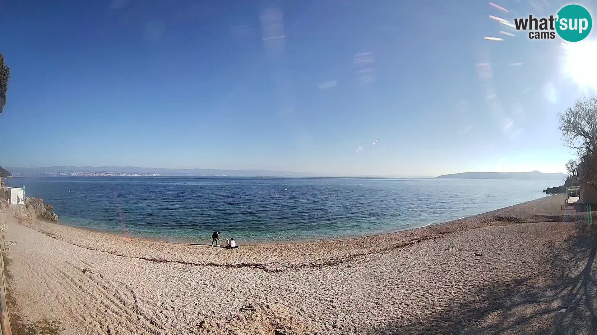 Webcam Sv. Ivan Strand | Mošćenička Draga