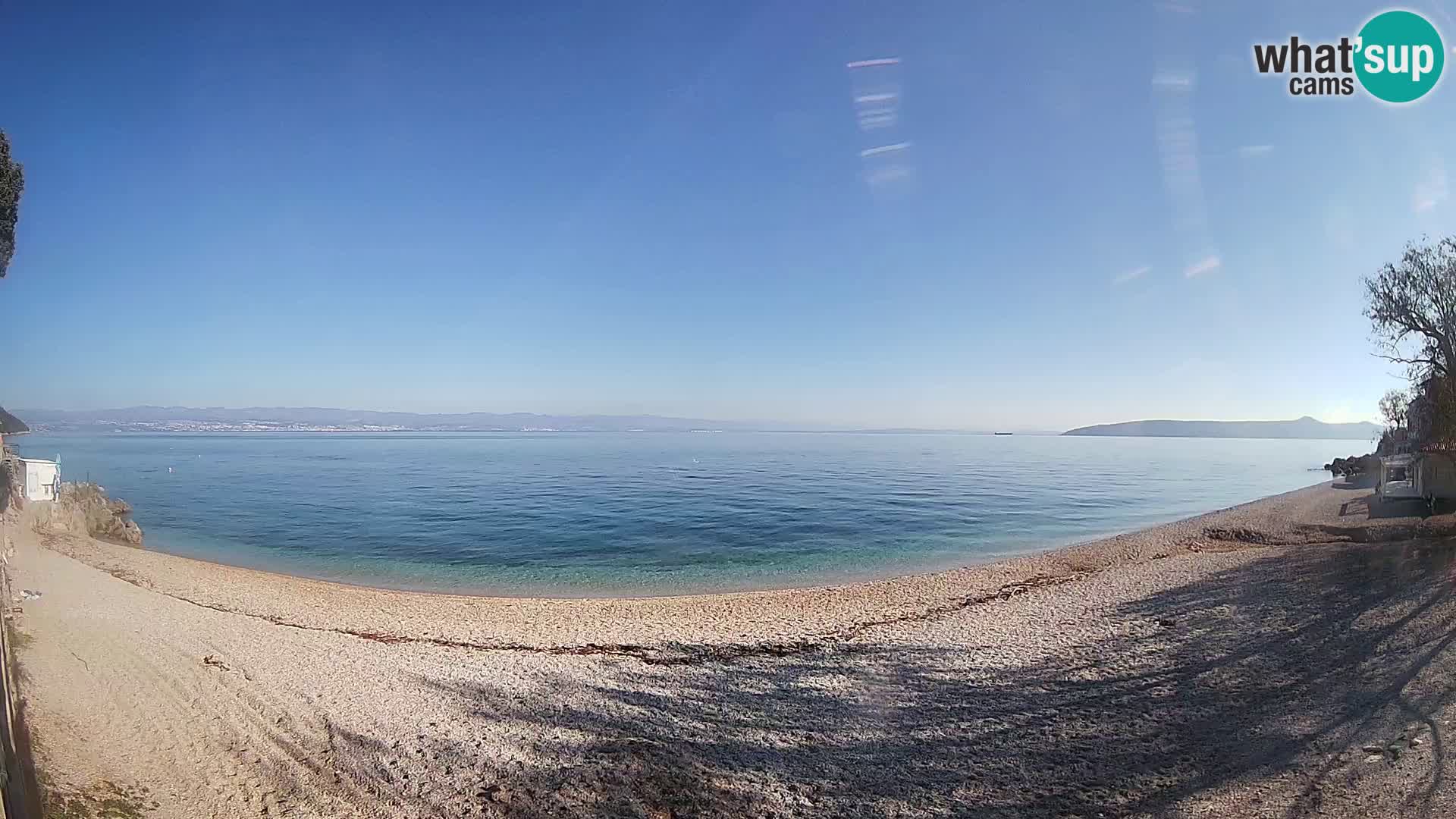 Webcam Sv. Ivan beach | Mošćenička Draga