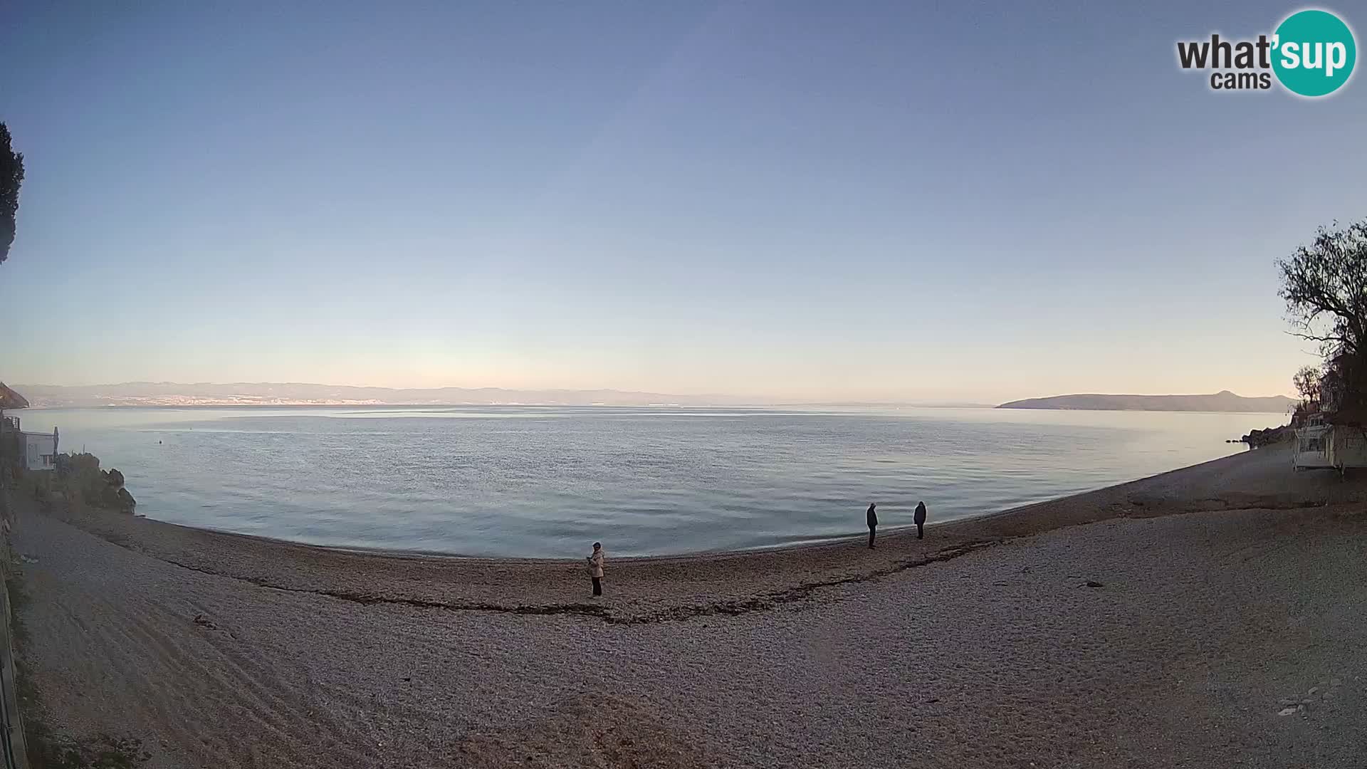 Webcam playa Sv. Ivan | Mošćenička Draga