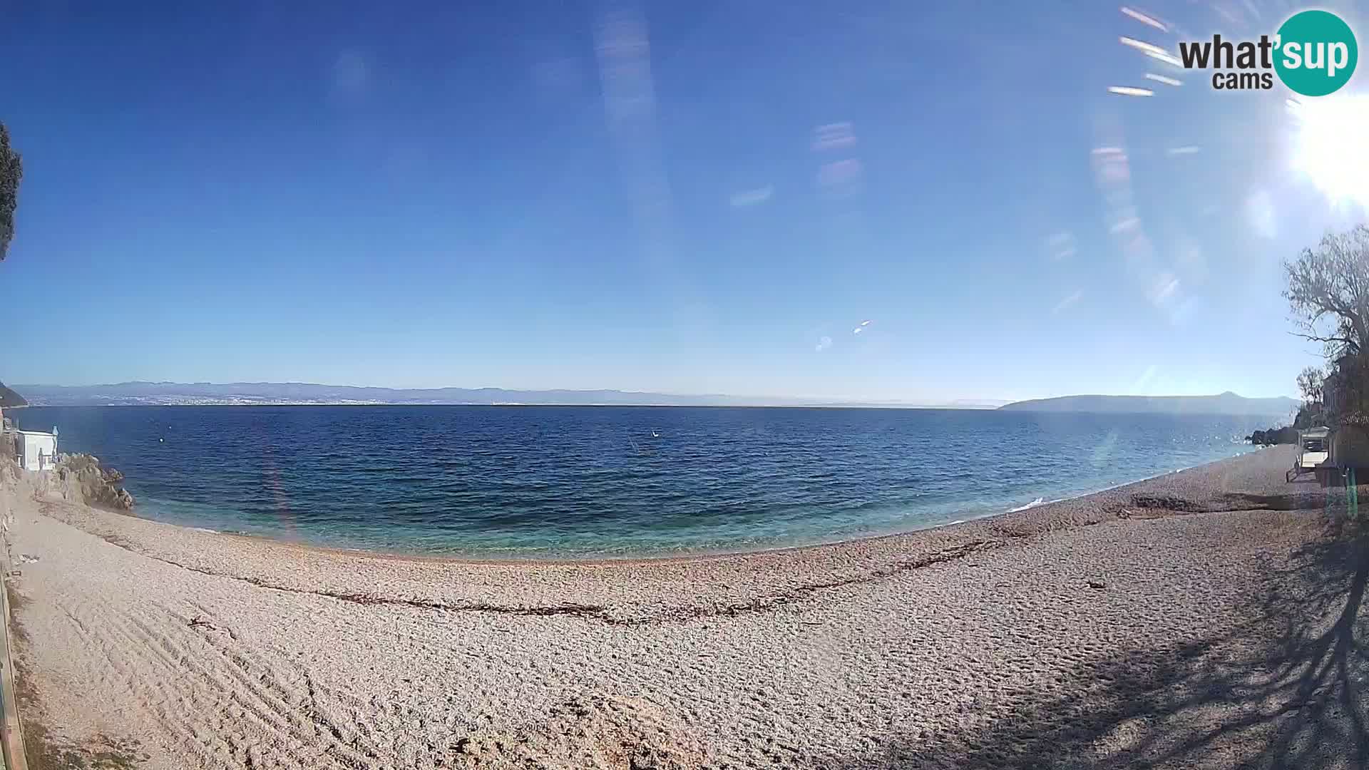 Web kamera plaža Sv. Ivan | Mošćenička Draga