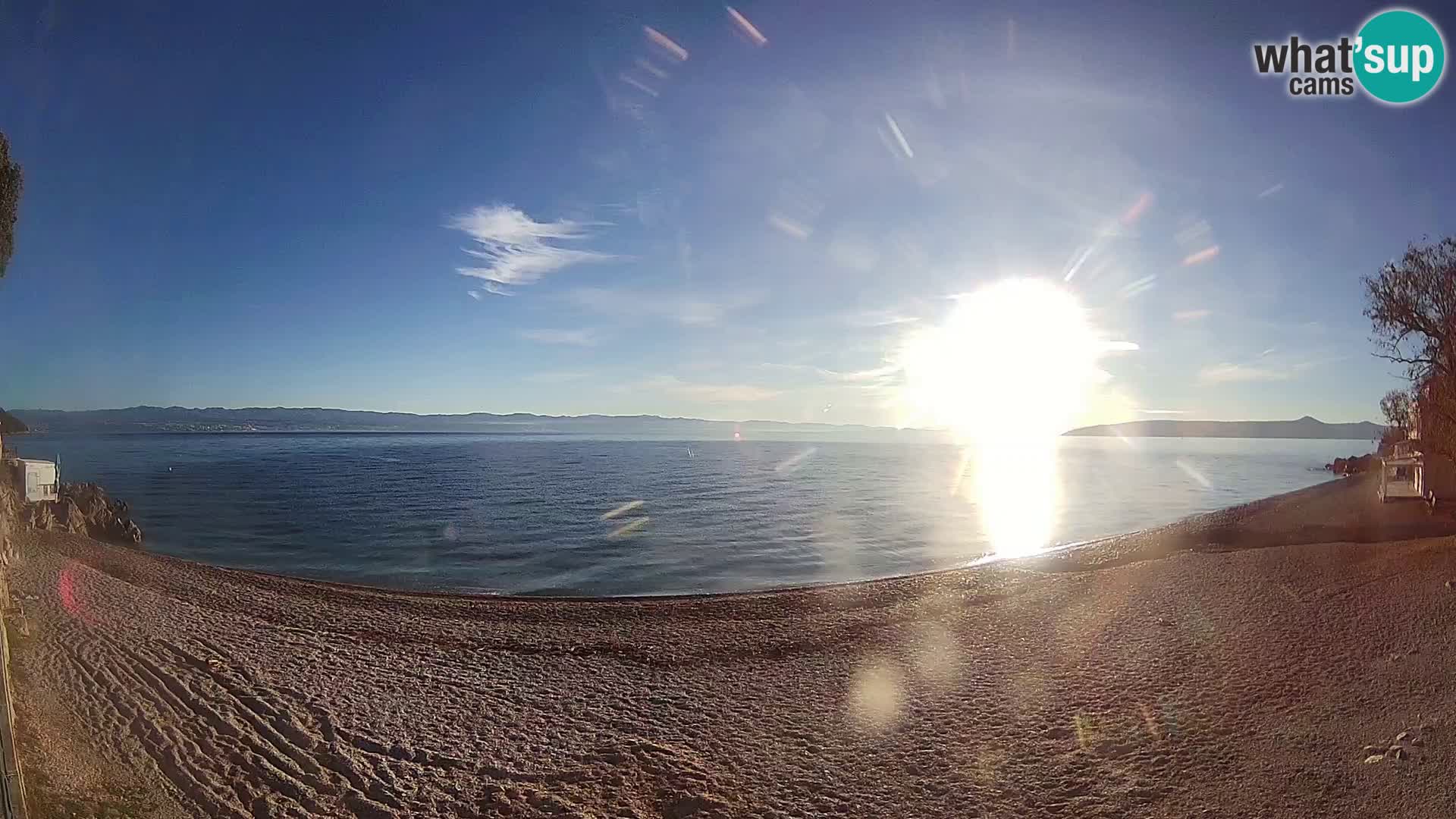 Webcam Sv. Ivan Strand | Mošćenička Draga