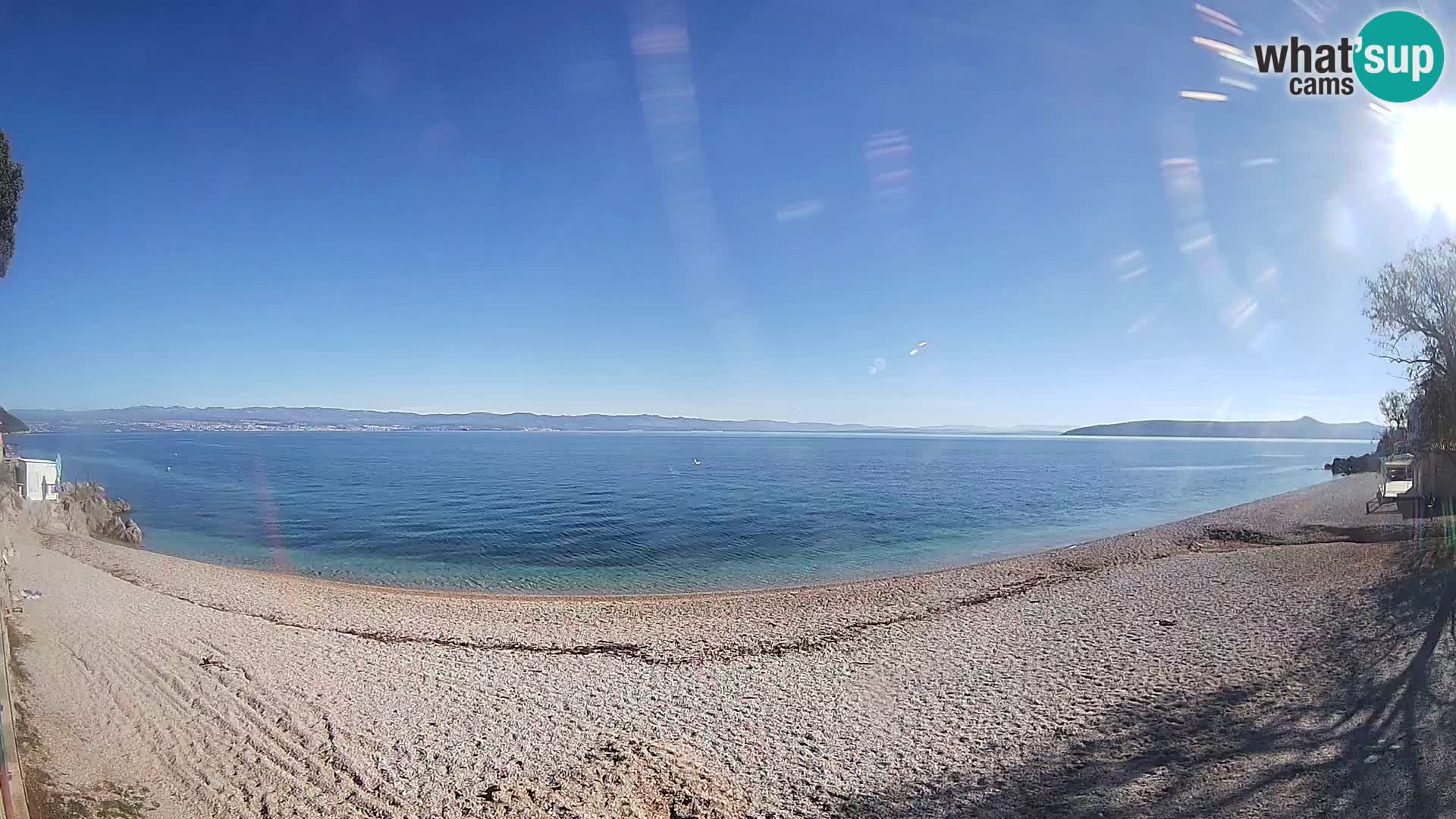 Webcam Sv. Ivan beach | Mošćenička Draga