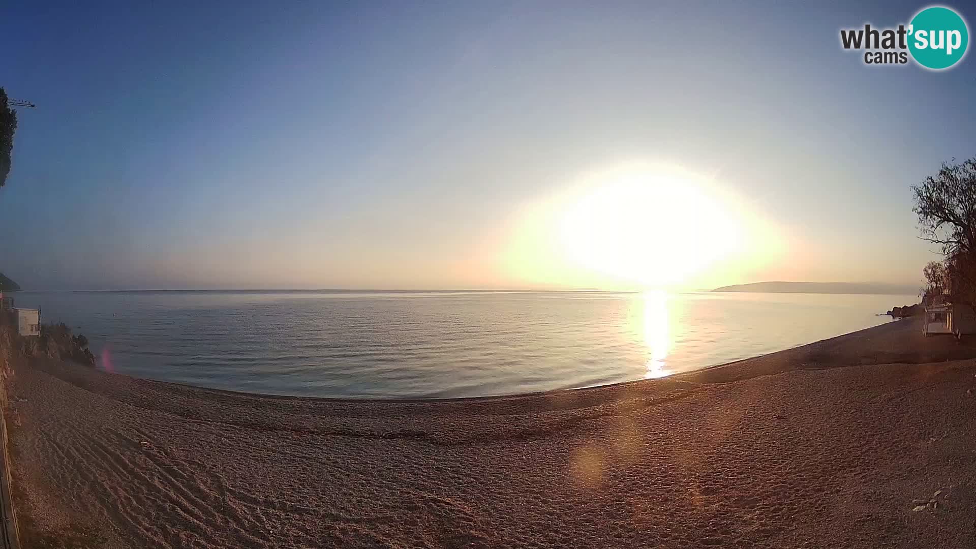 Webcam spiaggia Sv. Ivan | Draga di Moschiena