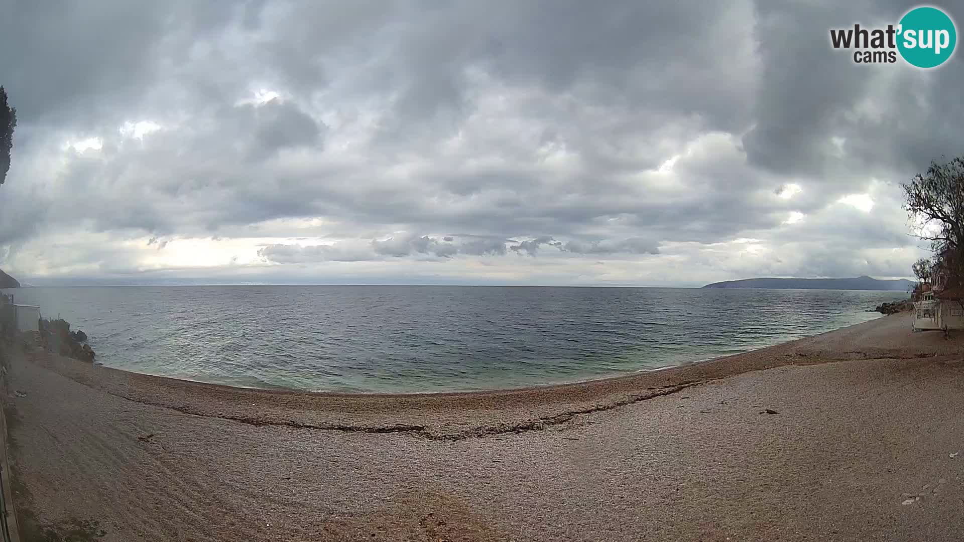 Spletna kamera plaža Sv. Ivan | Mošćenička Draga