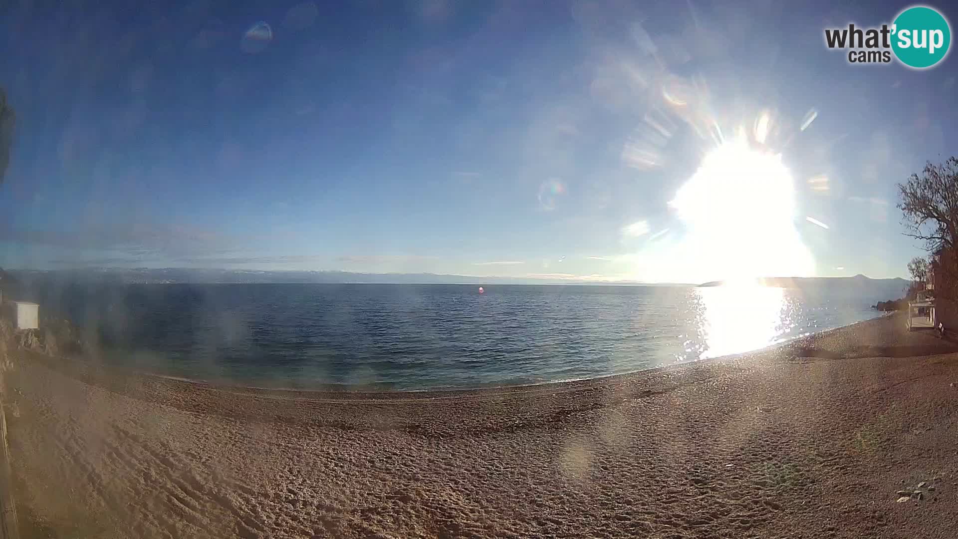 Webcam Sv. Ivan beach | Mošćenička Draga