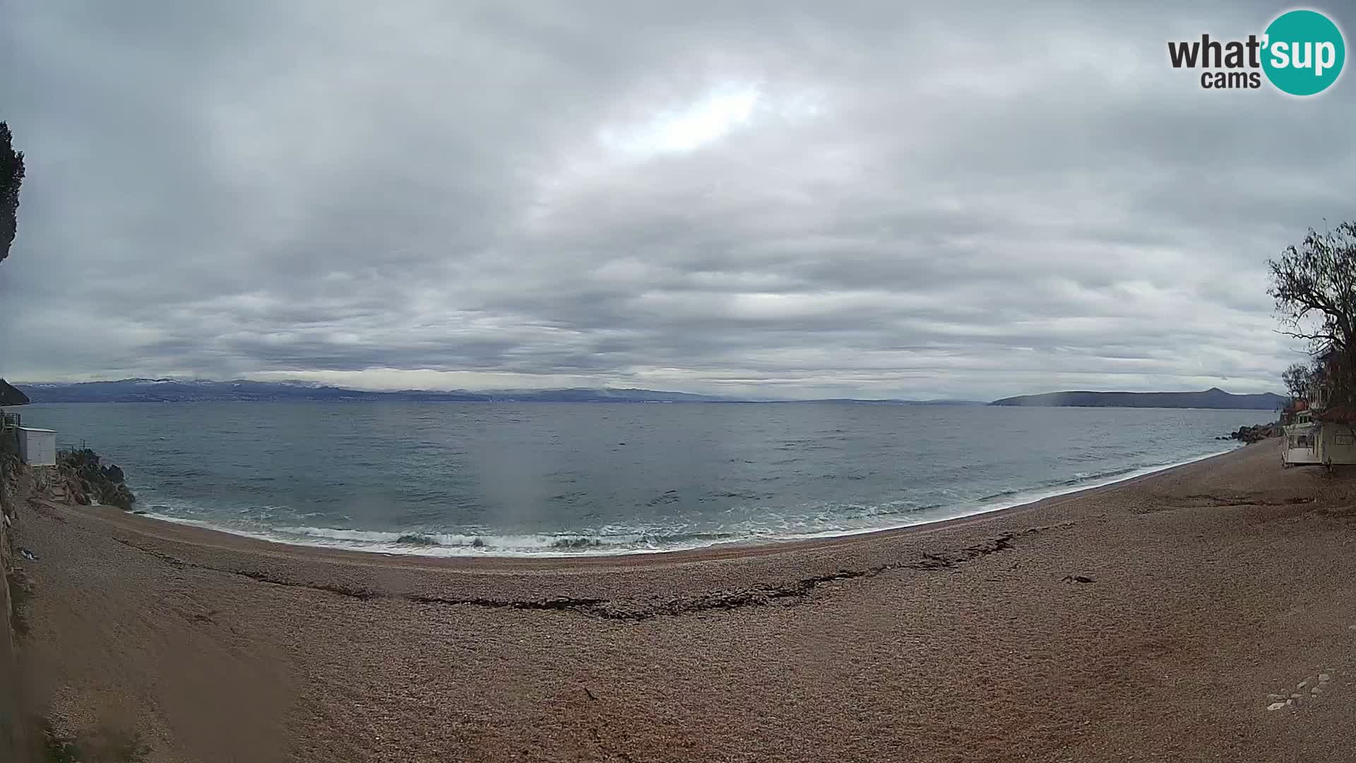 Spletna kamera plaža Sv. Ivan | Mošćenička Draga