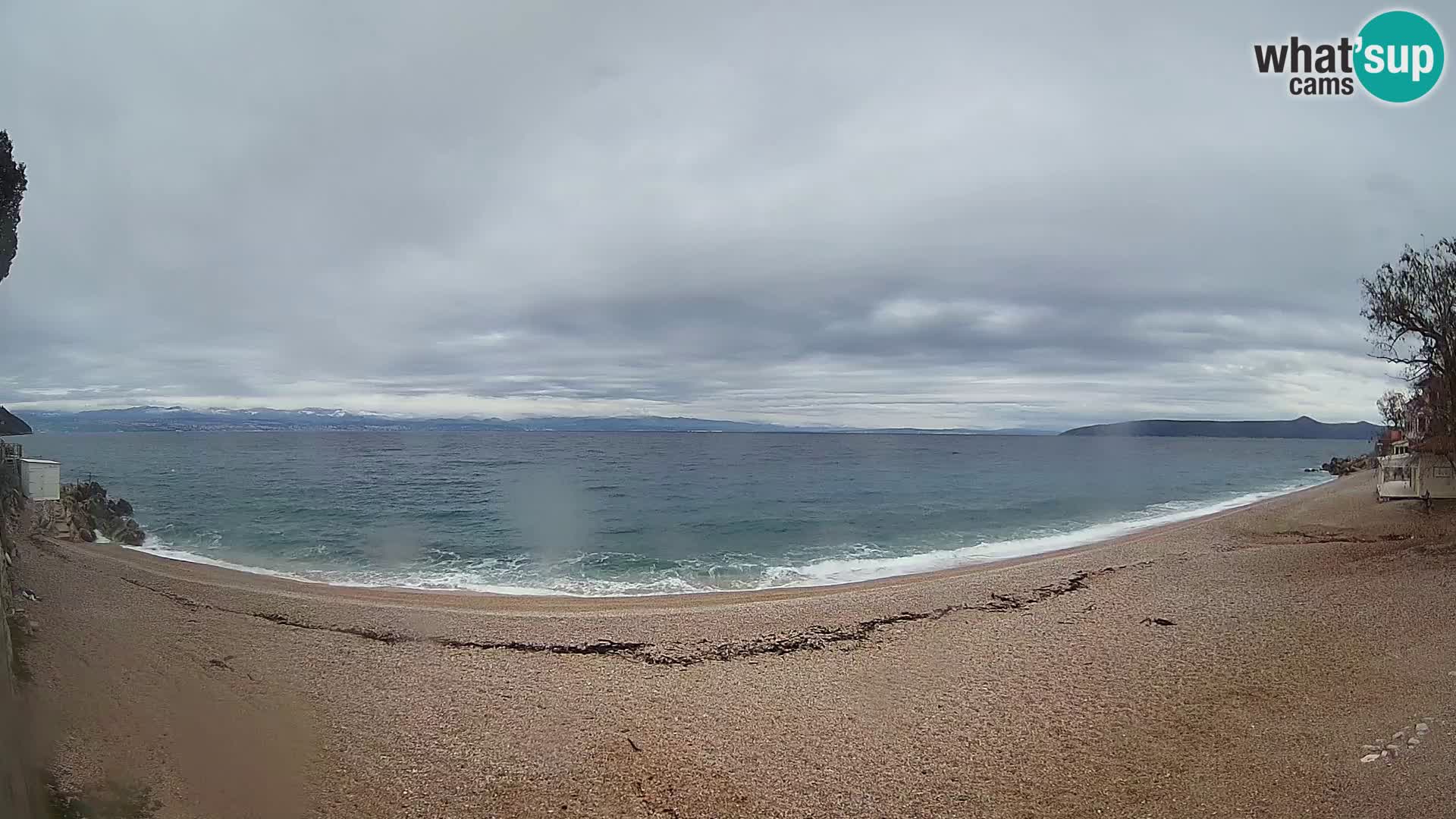 Spletna kamera plaža Sv. Ivan | Mošćenička Draga