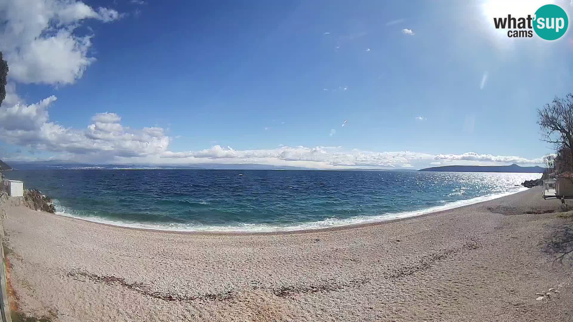 Webcam Sv. Ivan beach | Mošćenička Draga