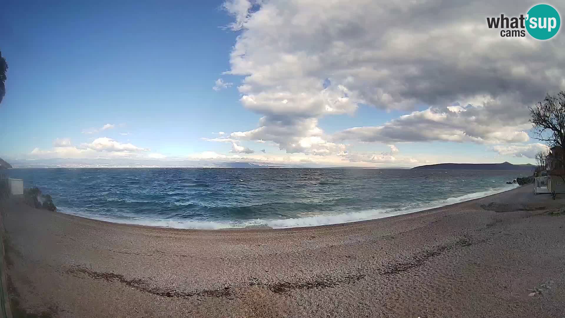 Webcam Sv. Ivan beach | Mošćenička Draga