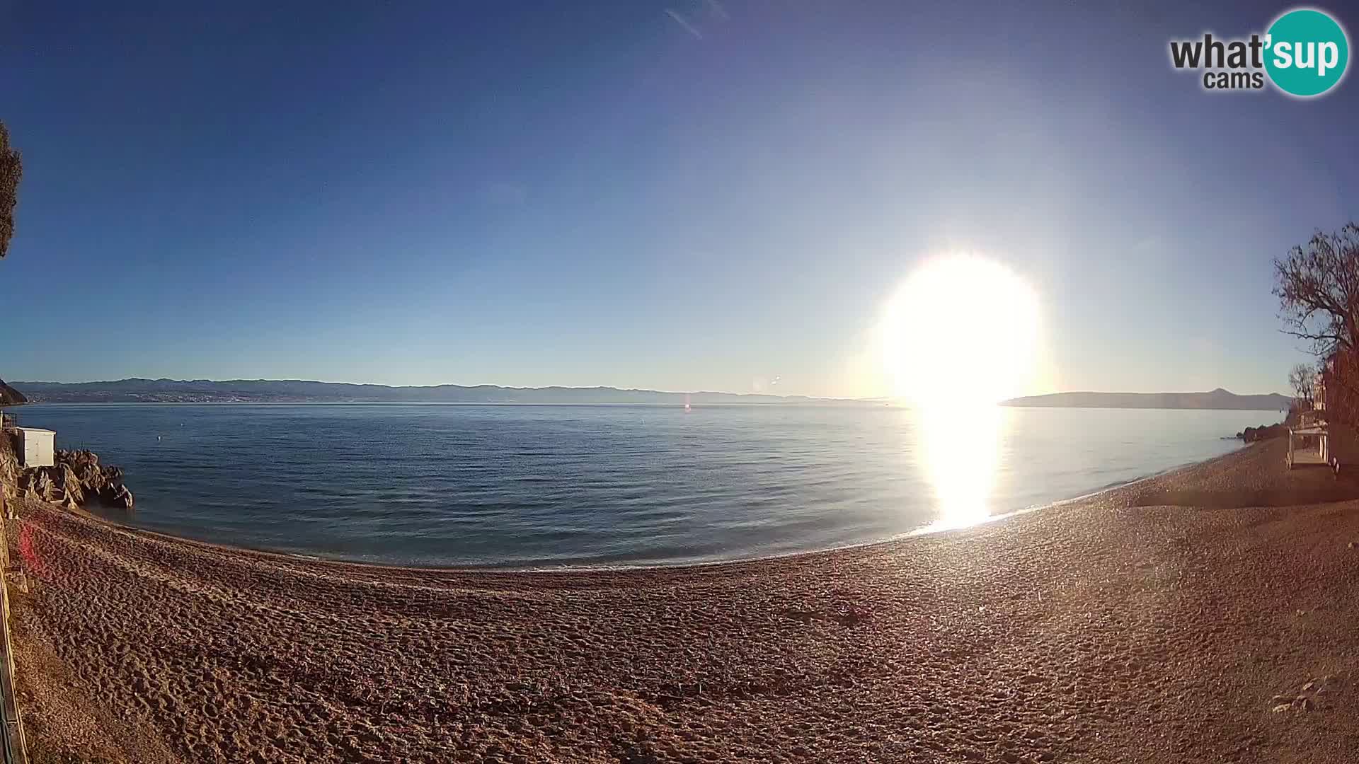 Web kamera plaža Sv. Ivan | Mošćenička Draga