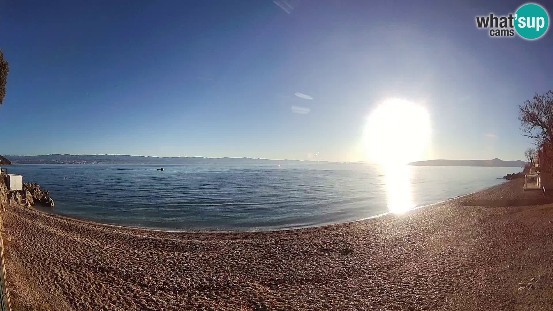 Webcam Sv. Ivan beach | Mošćenička Draga