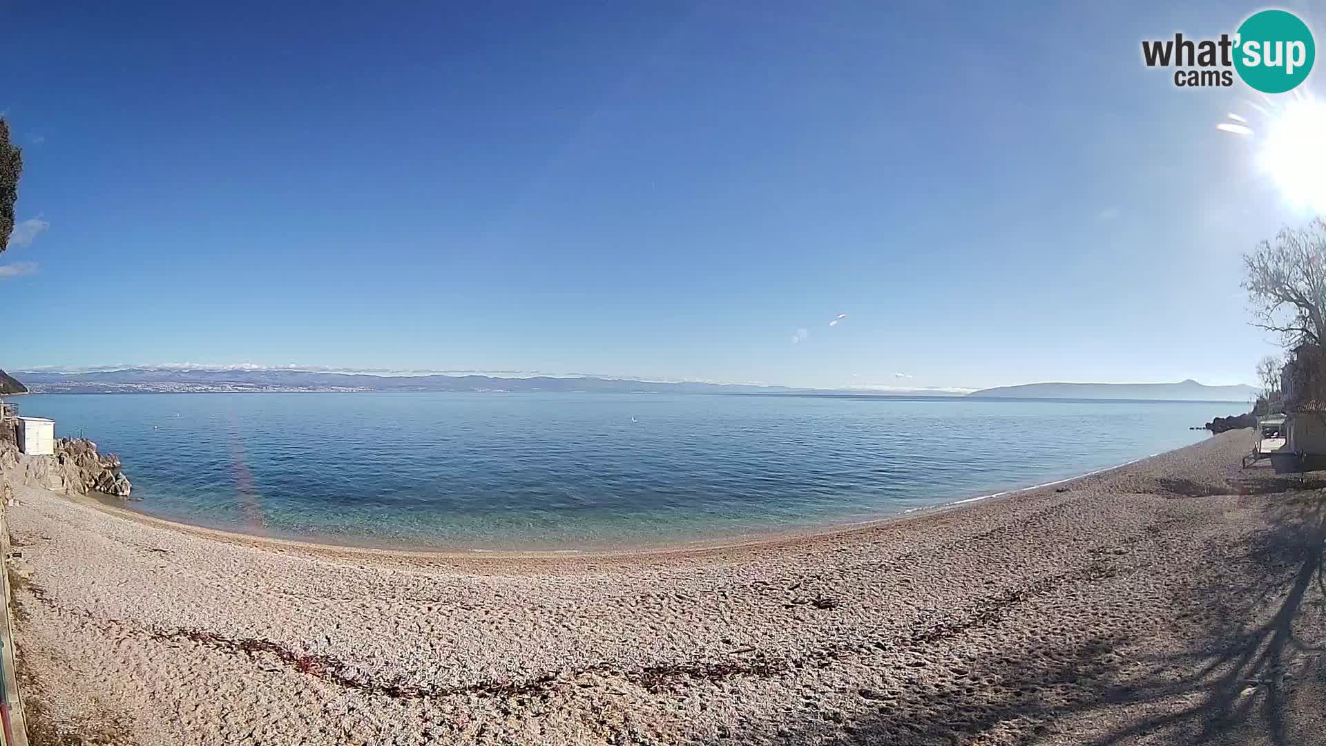Livecam plage Sv. Ivan | Mošćenička Draga