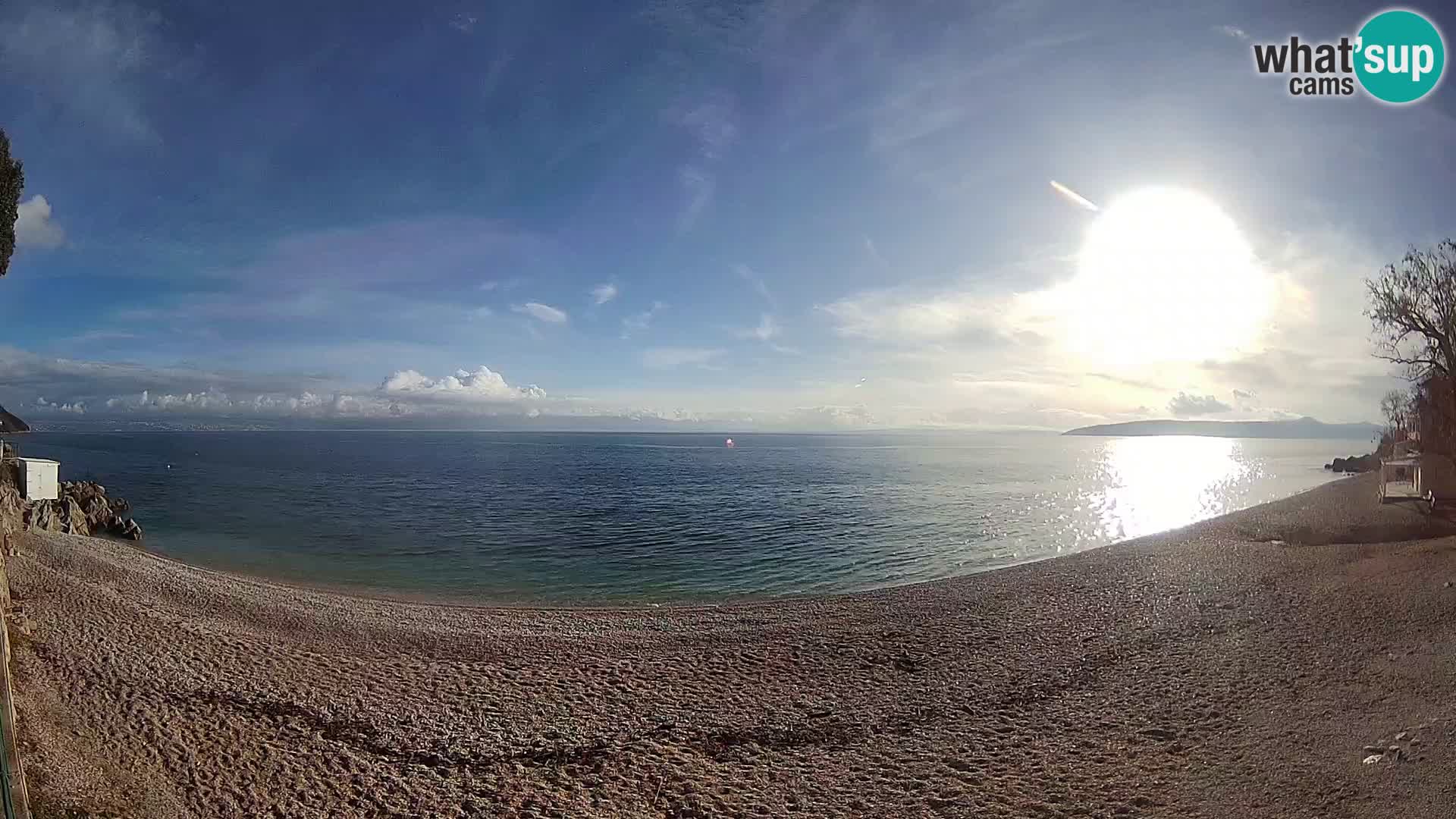 Webcam spiaggia Sv. Ivan | Draga di Moschiena