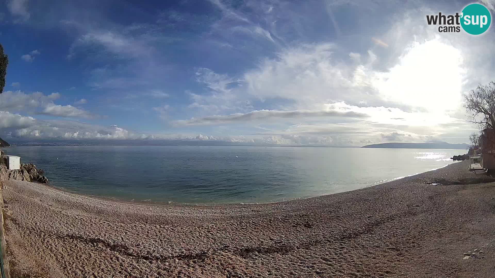 Livecam plage Sv. Ivan | Mošćenička Draga