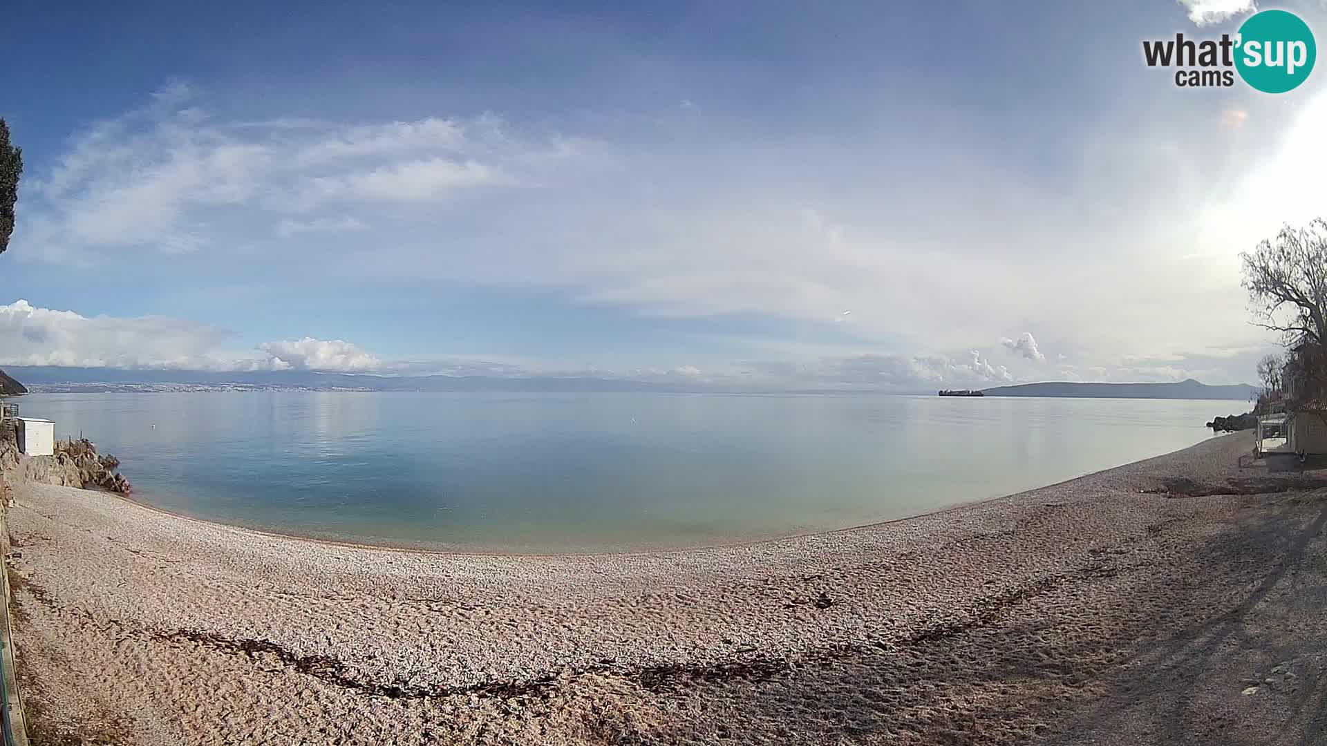 Webcam playa Sv. Ivan | Mošćenička Draga