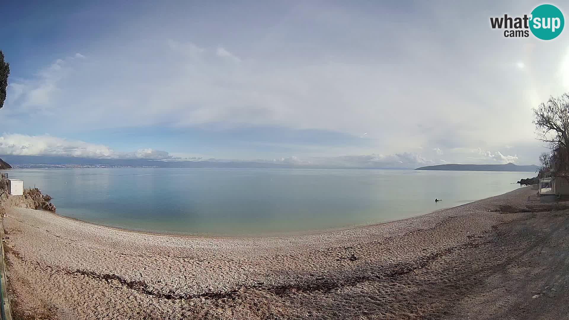 Webcam Sv. Ivan Strand | Mošćenička Draga